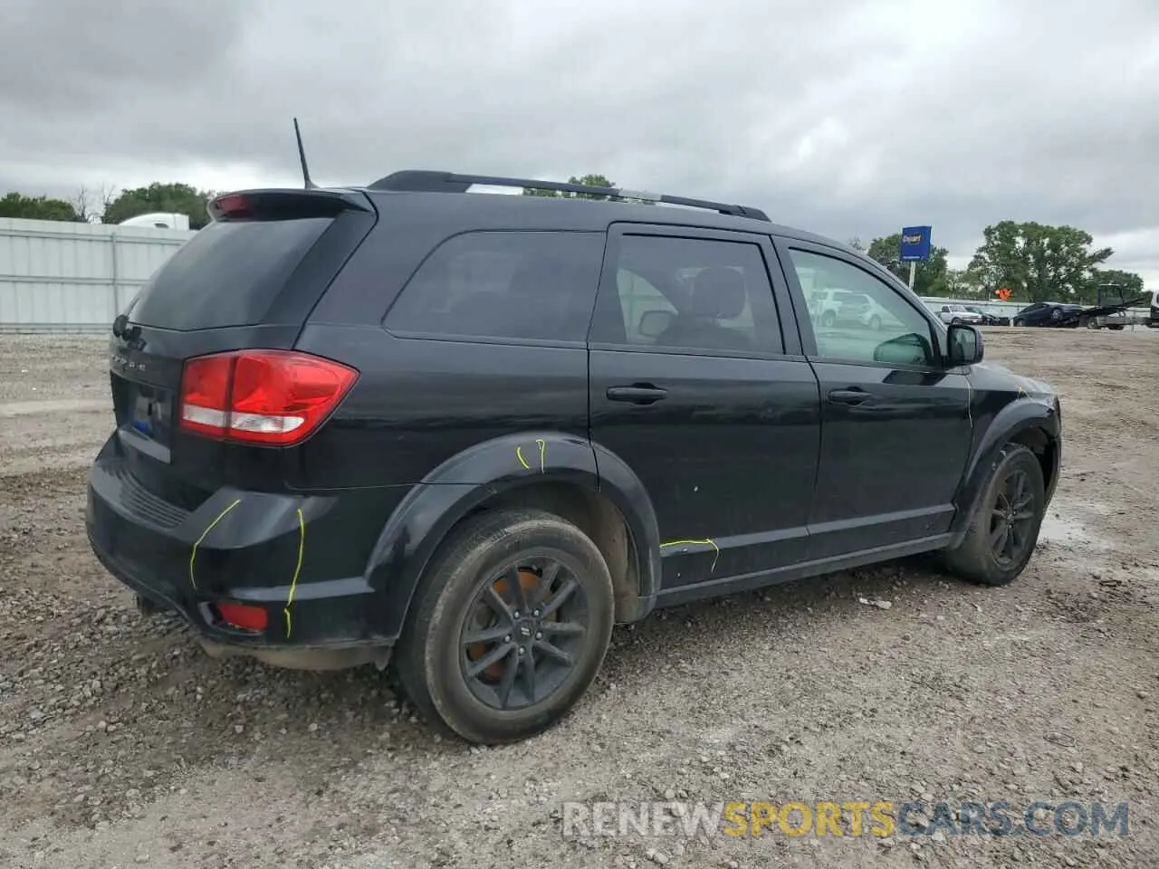 3 Photograph of a damaged car 3C4PDCBB1KT798081 DODGE JOURNEY 2019