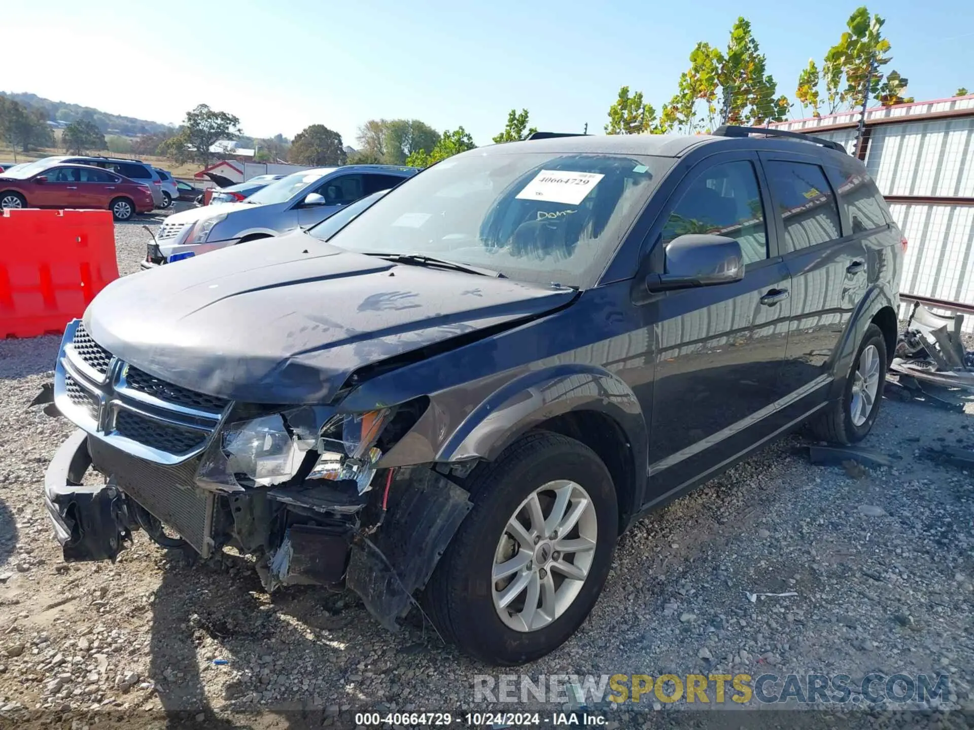 2 Фотография поврежденного автомобиля 3C4PDCBB1KT864015 DODGE JOURNEY 2019