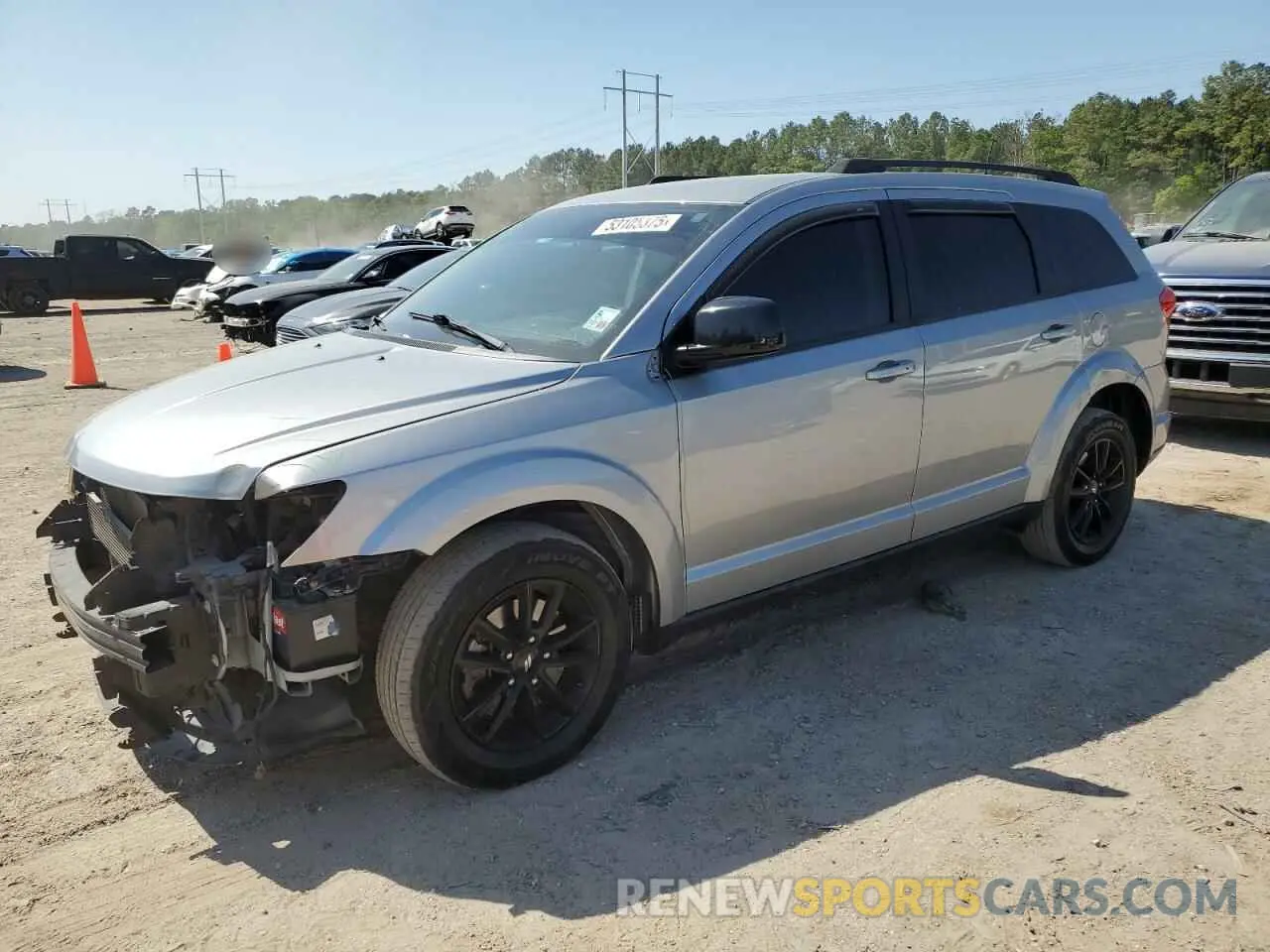 1 Фотография поврежденного автомобиля 3C4PDCBB2KT856876 DODGE JOURNEY 2019