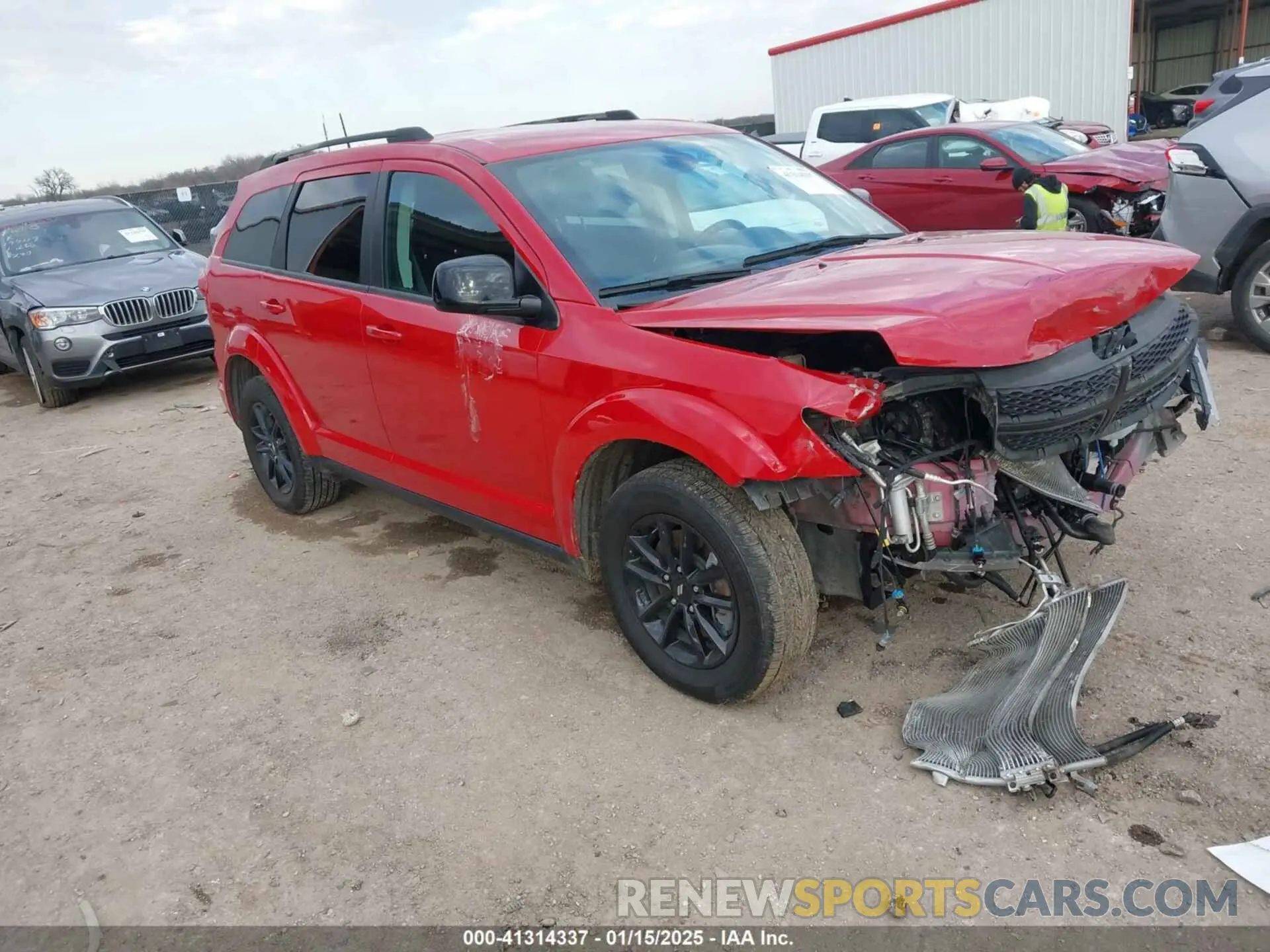 1 Фотография поврежденного автомобиля 3C4PDCBB2KT871362 DODGE JOURNEY 2019