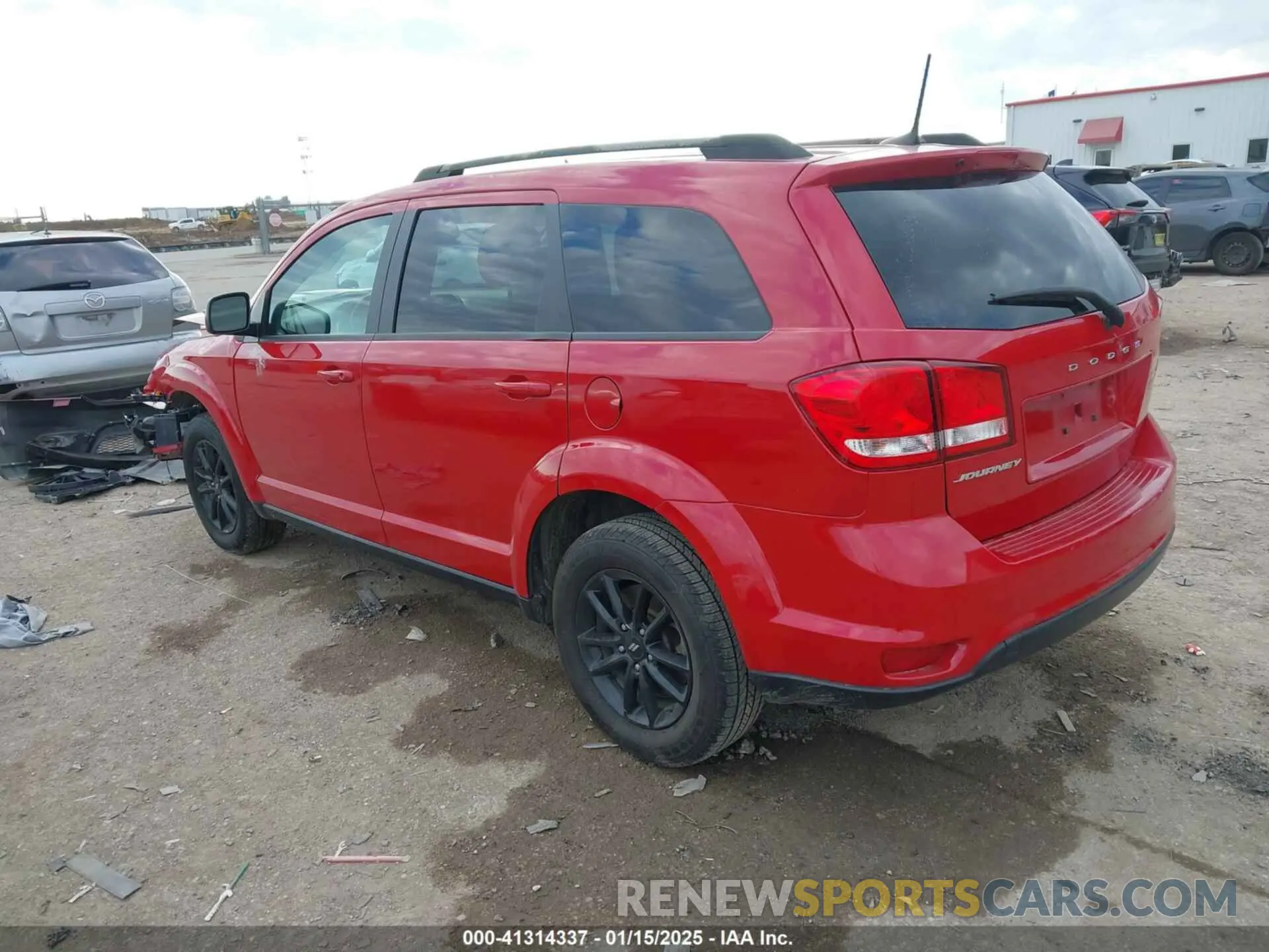 3 Фотография поврежденного автомобиля 3C4PDCBB2KT871362 DODGE JOURNEY 2019