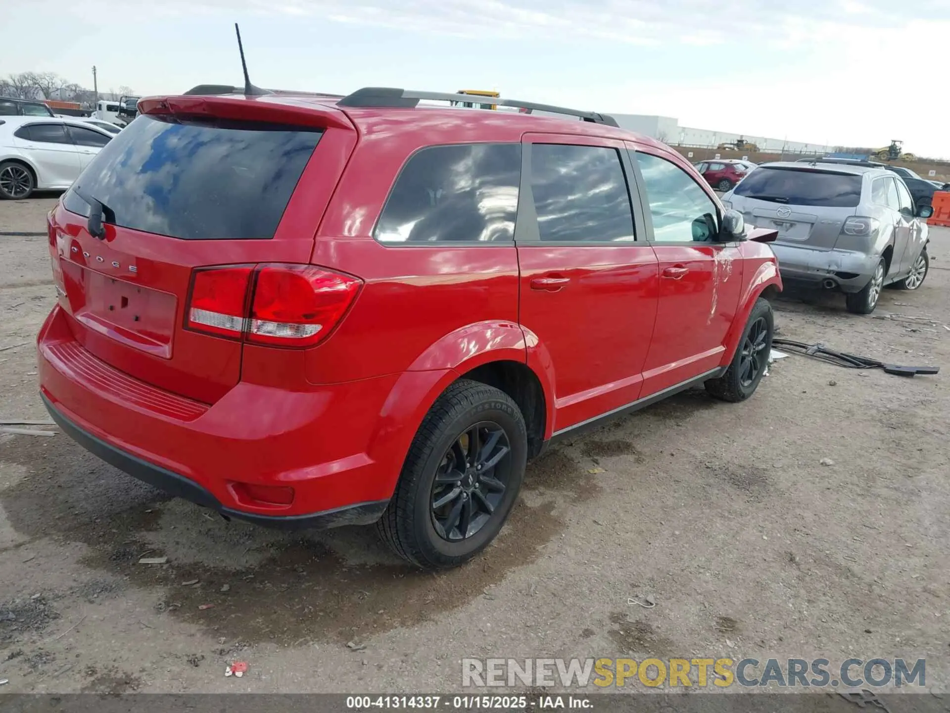 4 Фотография поврежденного автомобиля 3C4PDCBB2KT871362 DODGE JOURNEY 2019