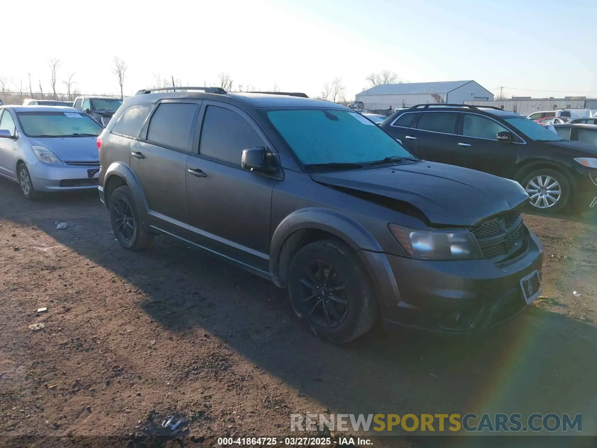 1 Photograph of a damaged car 3C4PDCBB2KT873970 DODGE JOURNEY 2019