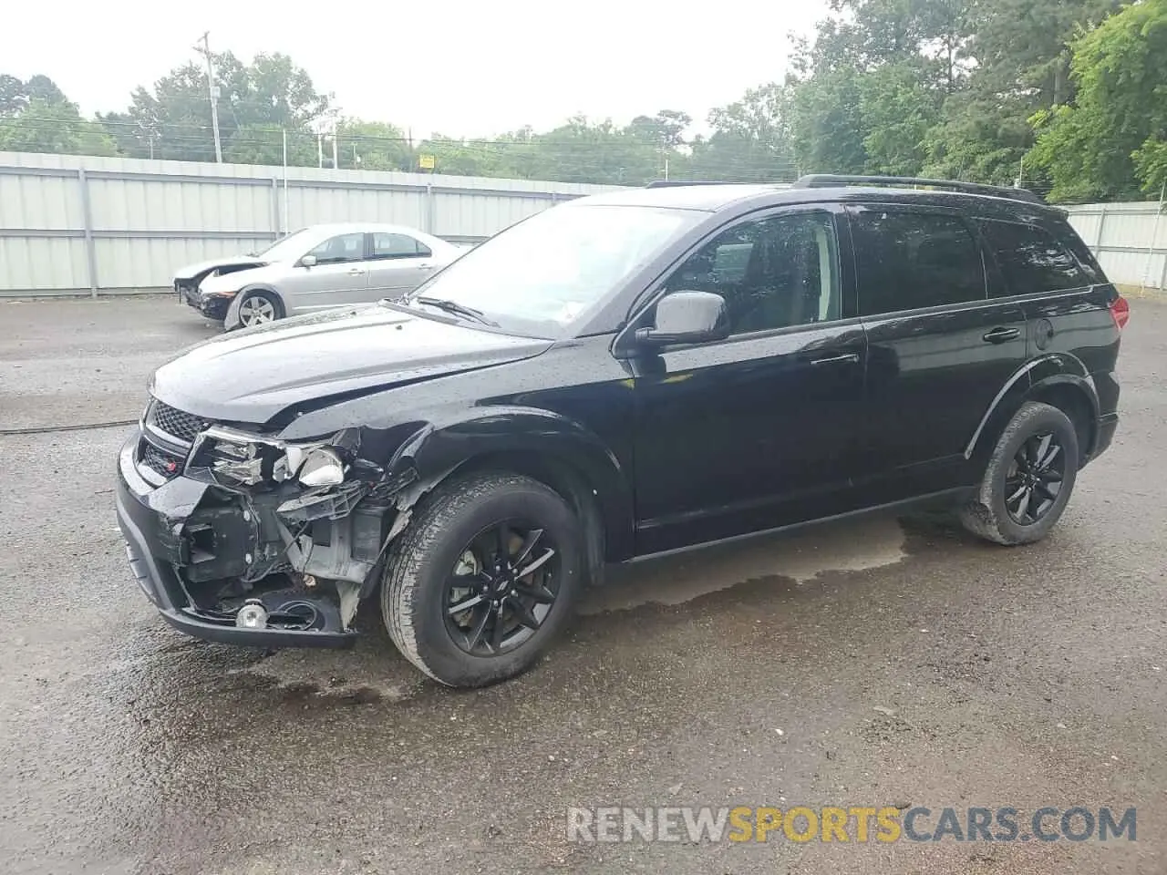 1 Photograph of a damaged car 3C4PDCBB3KT860516 DODGE JOURNEY 2019