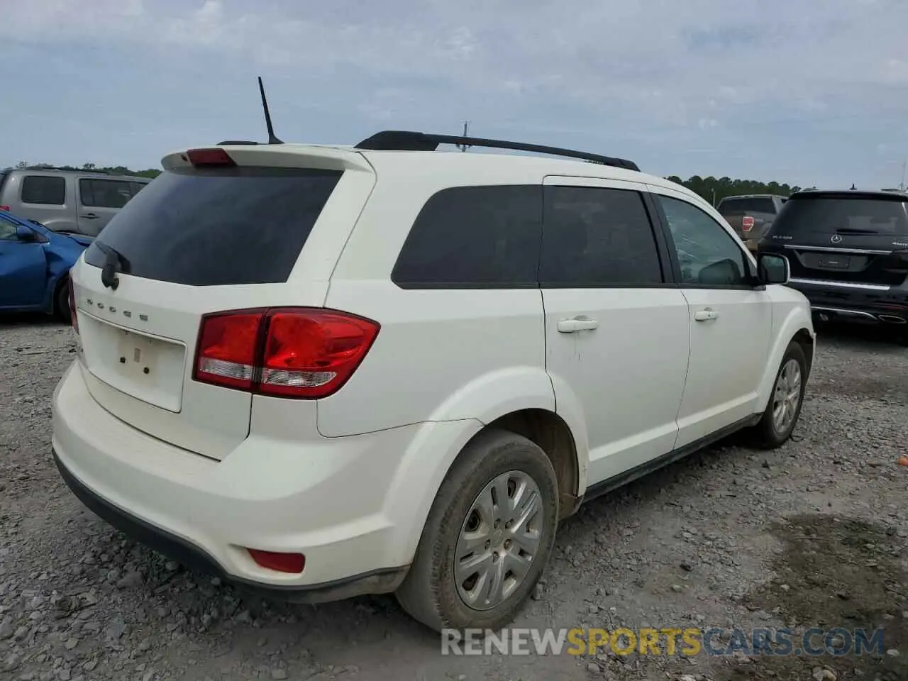 3 Фотография поврежденного автомобиля 3C4PDCBB4KT719132 DODGE JOURNEY 2019