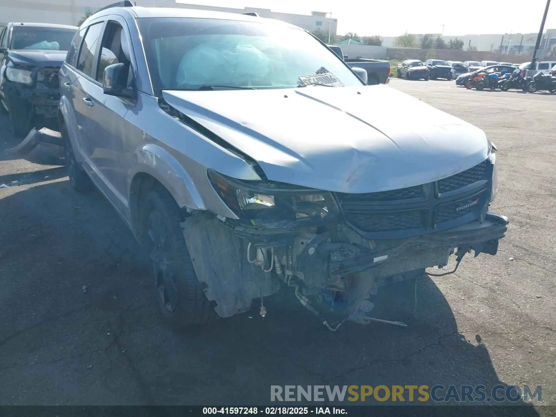 6 Фотография поврежденного автомобиля 3C4PDCBB5KT687131 DODGE JOURNEY 2019