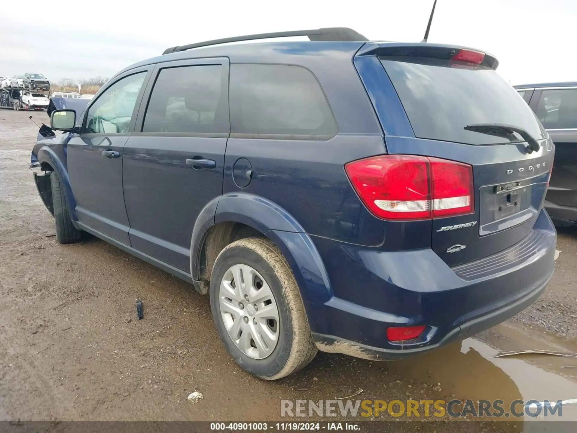 3 Photograph of a damaged car 3C4PDCBB5KT821412 DODGE JOURNEY 2019