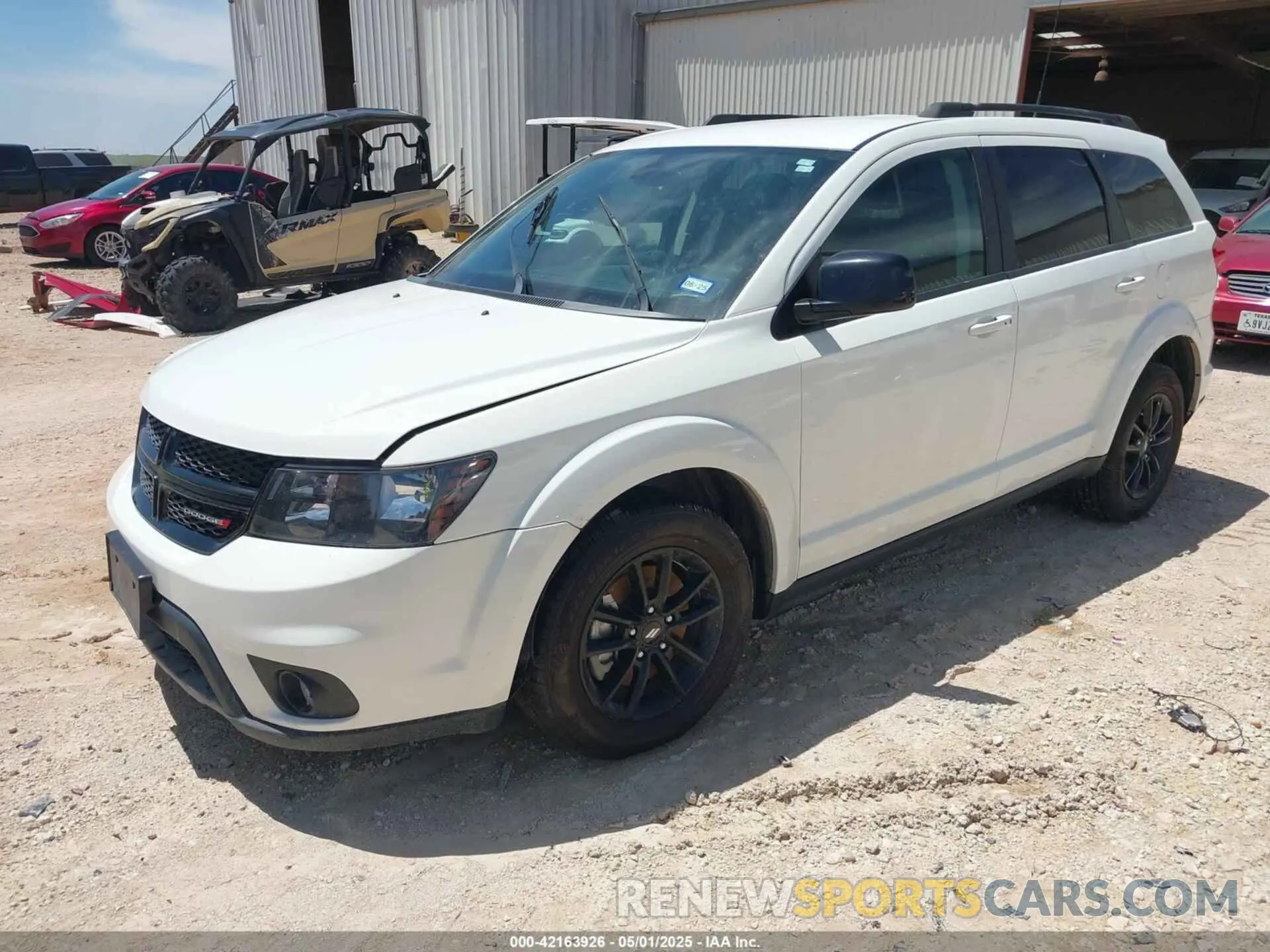 2 Photograph of a damaged car 3C4PDCBB5KT856936 DODGE JOURNEY 2019
