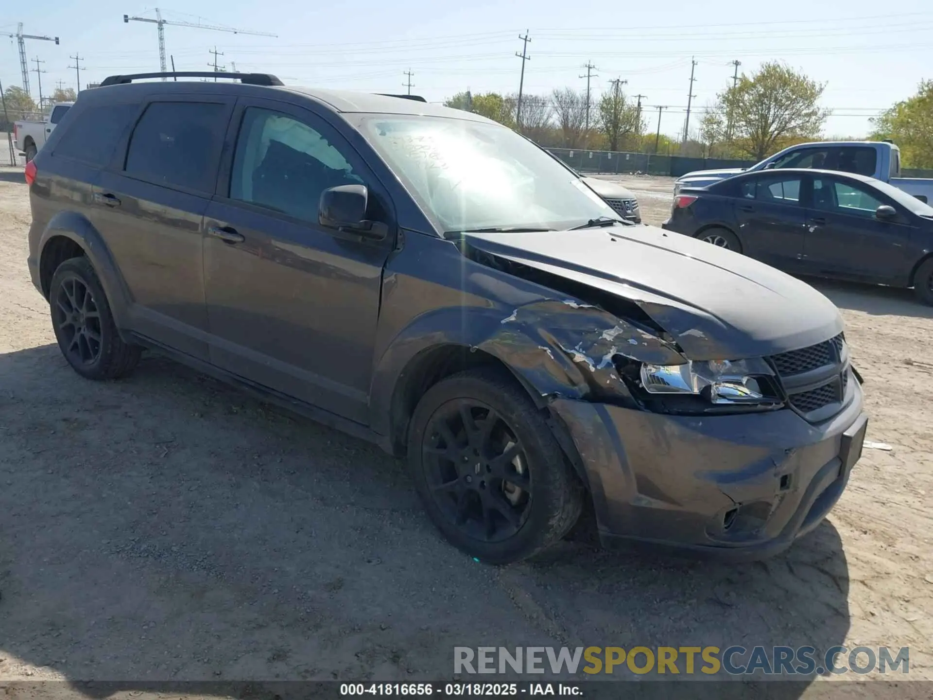 1 Фотография поврежденного автомобиля 3C4PDCBB5KT872330 DODGE JOURNEY 2019