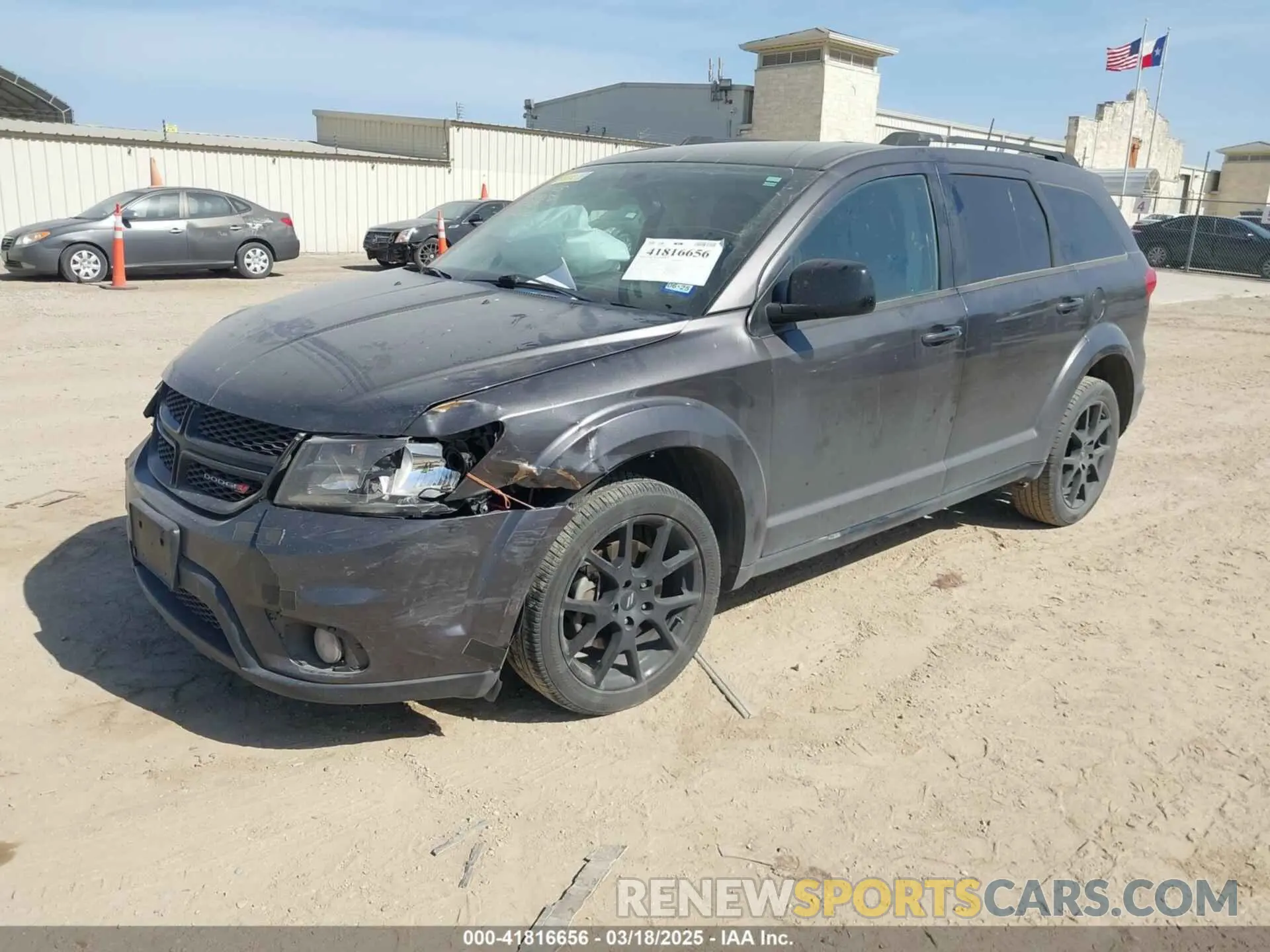 2 Фотография поврежденного автомобиля 3C4PDCBB5KT872330 DODGE JOURNEY 2019