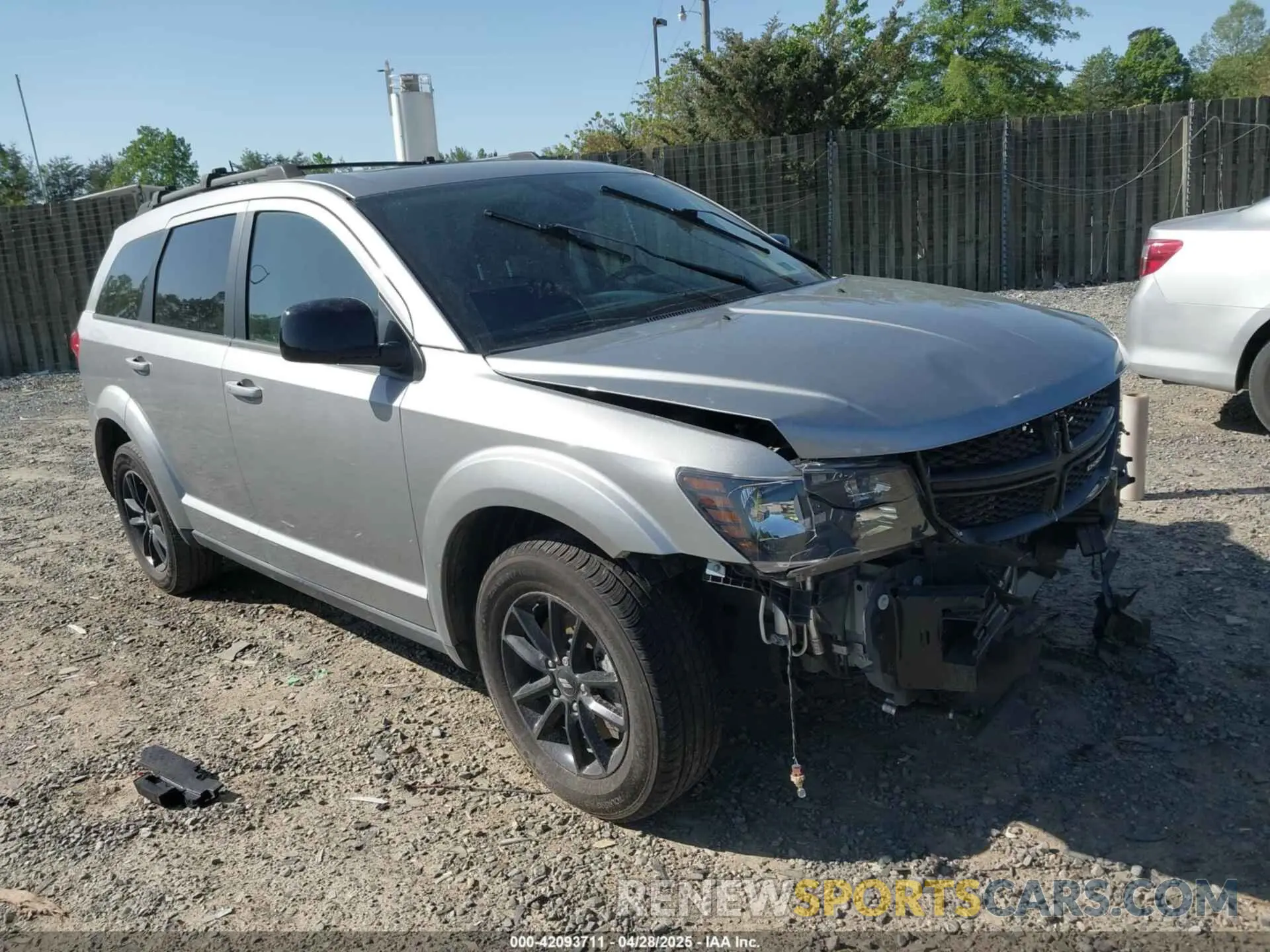 1 Фотография поврежденного автомобиля 3C4PDCBB7KT872524 DODGE JOURNEY 2019