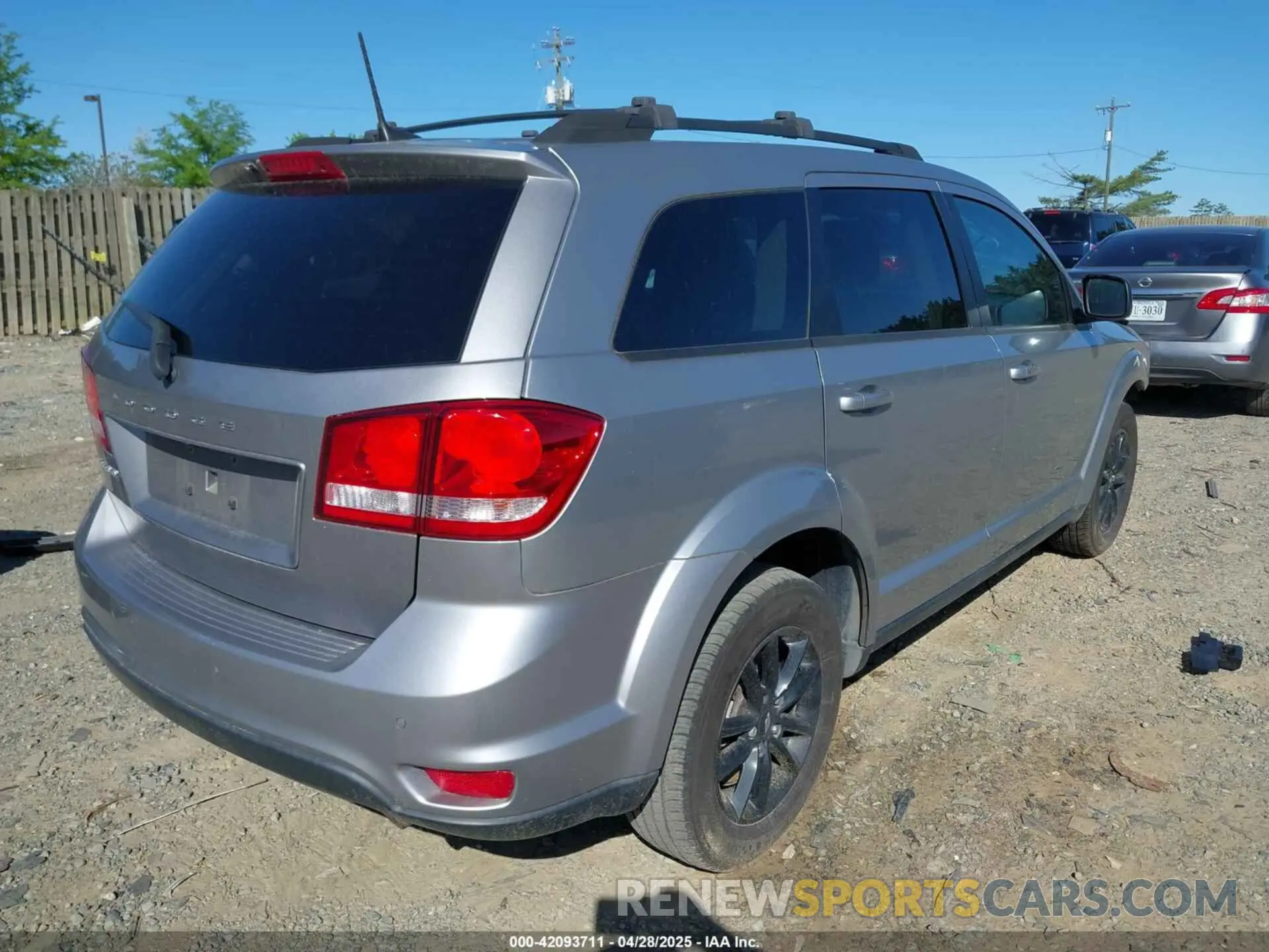 4 Фотография поврежденного автомобиля 3C4PDCBB7KT872524 DODGE JOURNEY 2019