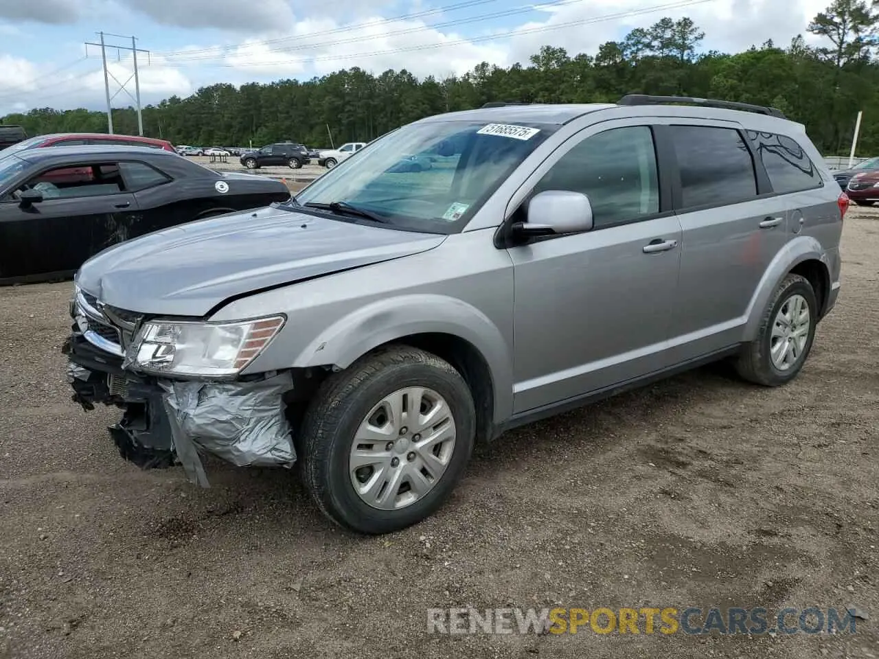 1 Фотография поврежденного автомобиля 3C4PDCBB8KT779253 DODGE JOURNEY 2019