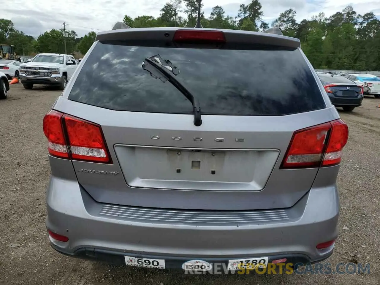 6 Фотография поврежденного автомобиля 3C4PDCBB8KT779253 DODGE JOURNEY 2019