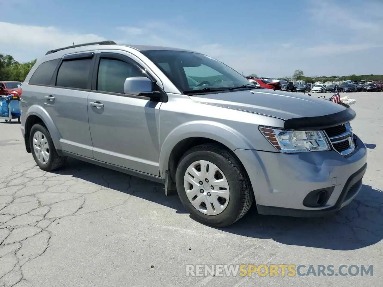 4 Фотография поврежденного автомобиля 3C4PDCBB8KT863993 DODGE JOURNEY 2019