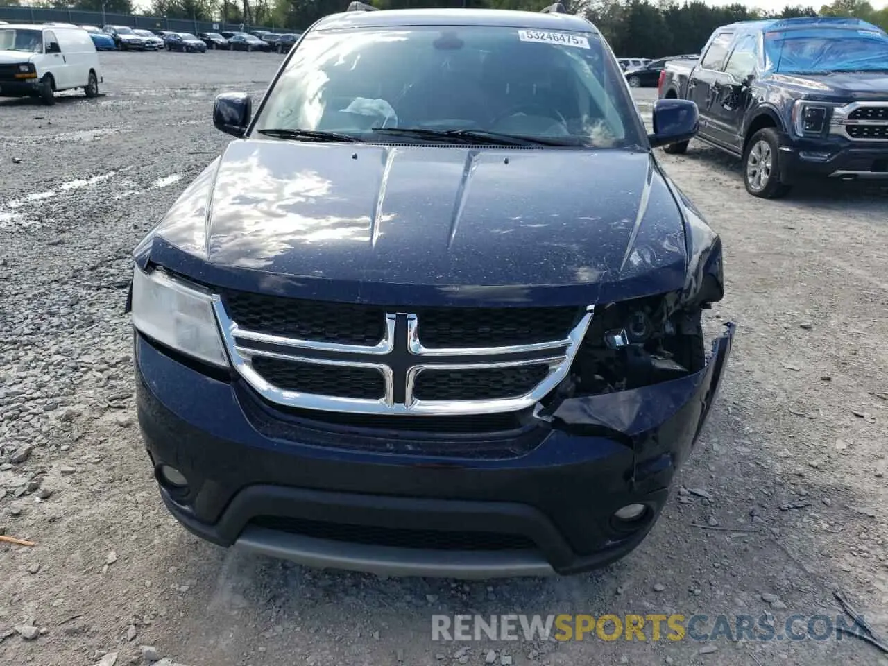 5 Photograph of a damaged car 3C4PDCBB8KT864738 DODGE JOURNEY 2019