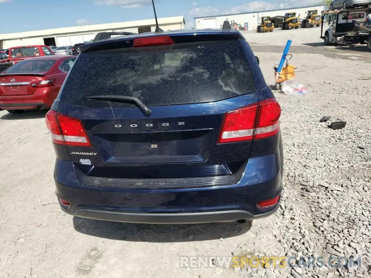 6 Photograph of a damaged car 3C4PDCBB8KT864738 DODGE JOURNEY 2019