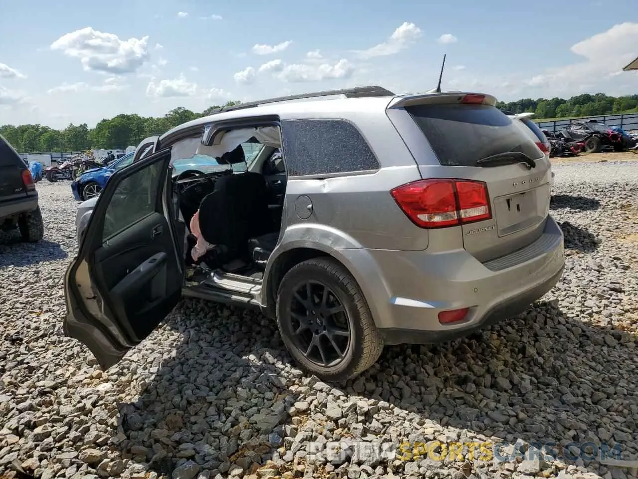 2 Фотография поврежденного автомобиля 3C4PDCBB9KT738016 DODGE JOURNEY 2019