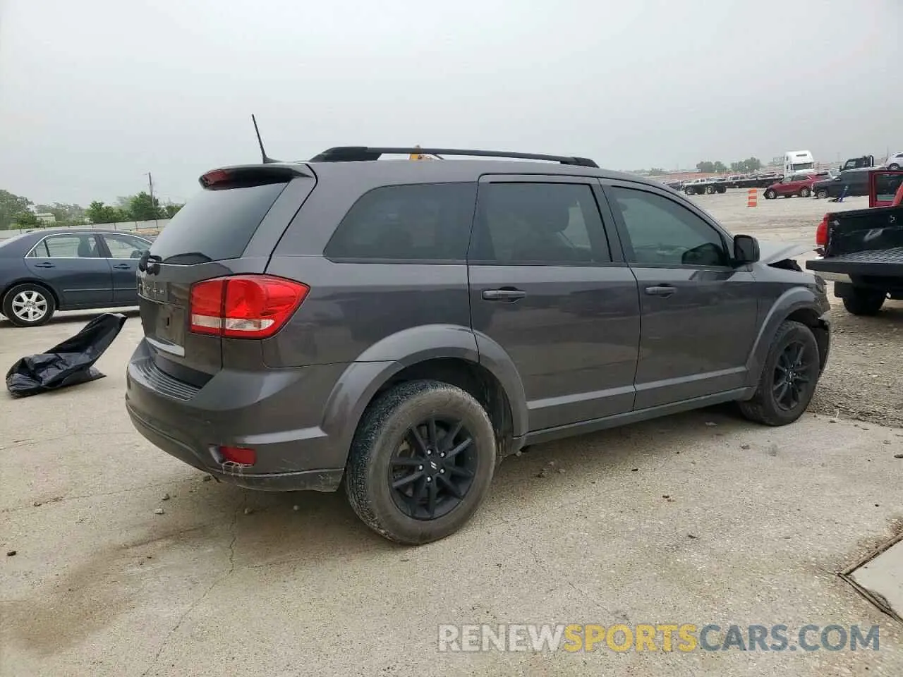 3 Photograph of a damaged car 3C4PDCBB9KT848399 DODGE JOURNEY 2019