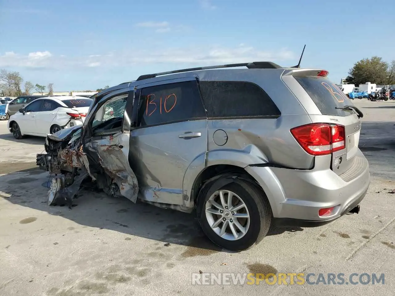 2 Фотография поврежденного автомобиля 3C4PDCBB9KT861850 DODGE JOURNEY 2019