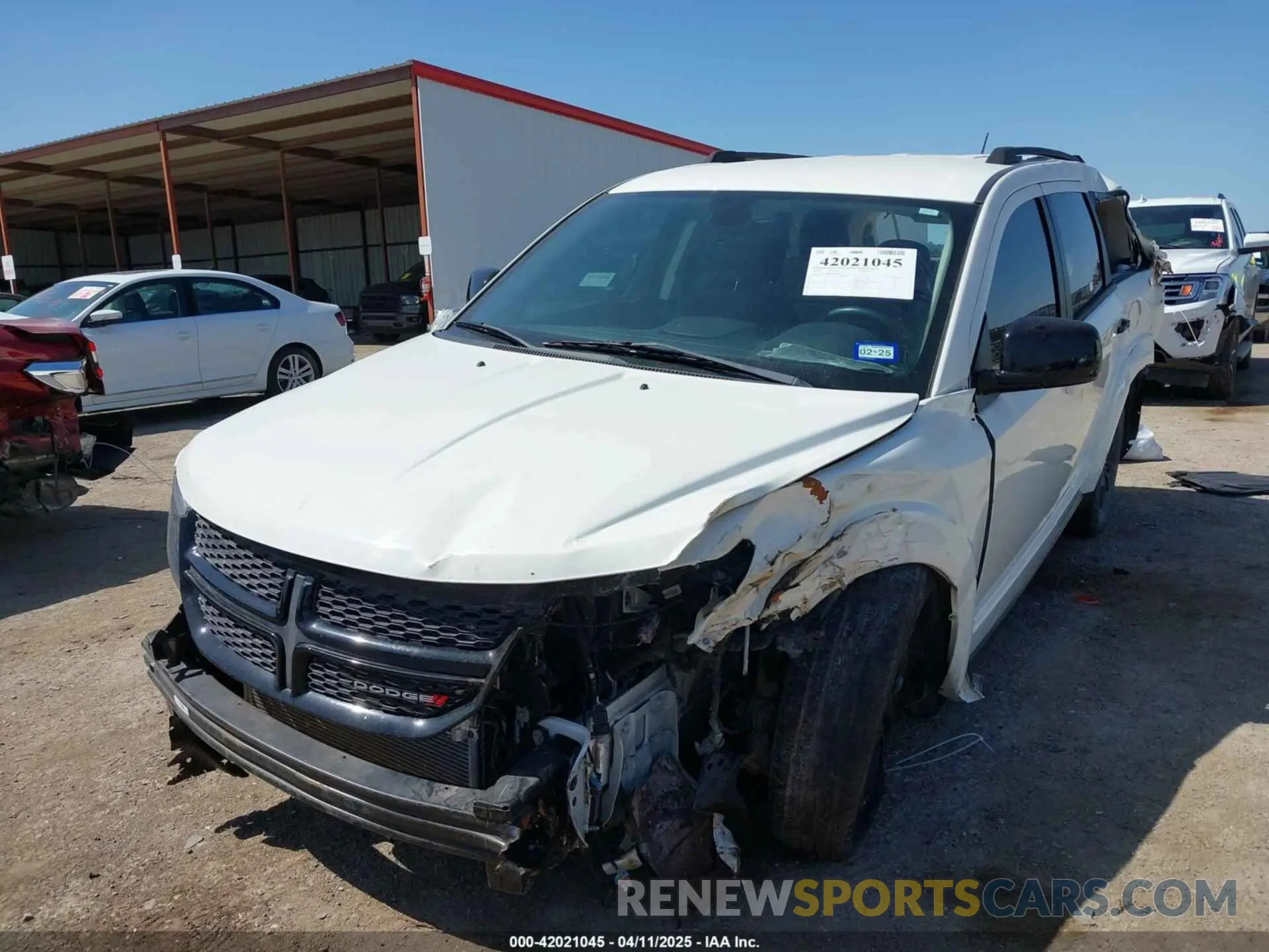 2 Фотография поврежденного автомобиля 3C4PDCBB9KT863288 DODGE JOURNEY 2019