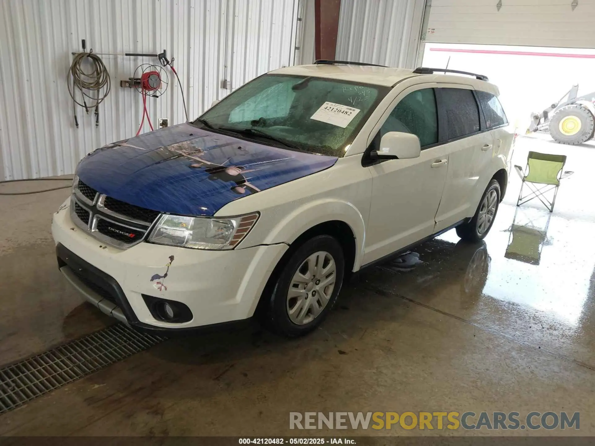 2 Photograph of a damaged car 3C4PDCBBXKT835029 DODGE JOURNEY 2019