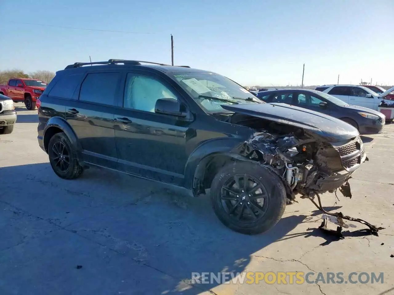 4 Фотография поврежденного автомобиля 3C4PDCBG0KT798181 DODGE JOURNEY 2019