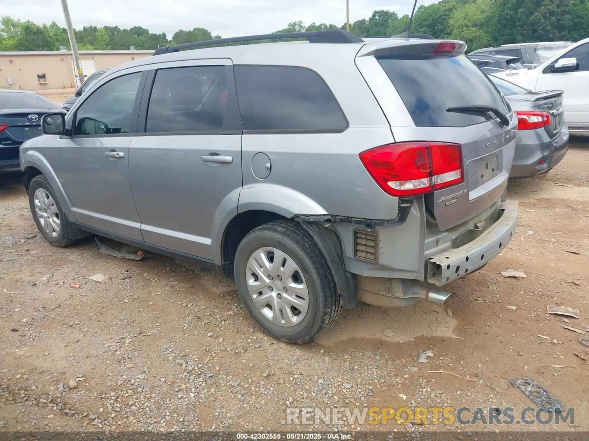 3 Фотография поврежденного автомобиля 3C4PDCBG1KT701313 DODGE JOURNEY 2019