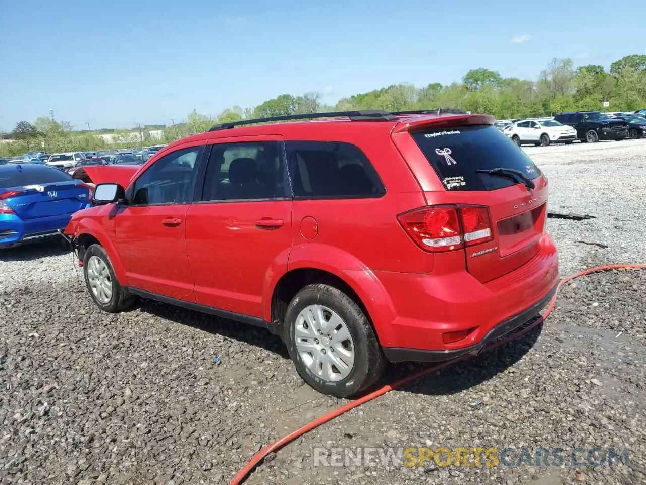 2 Фотография поврежденного автомобиля 3C4PDCBG2KT837773 DODGE JOURNEY 2019