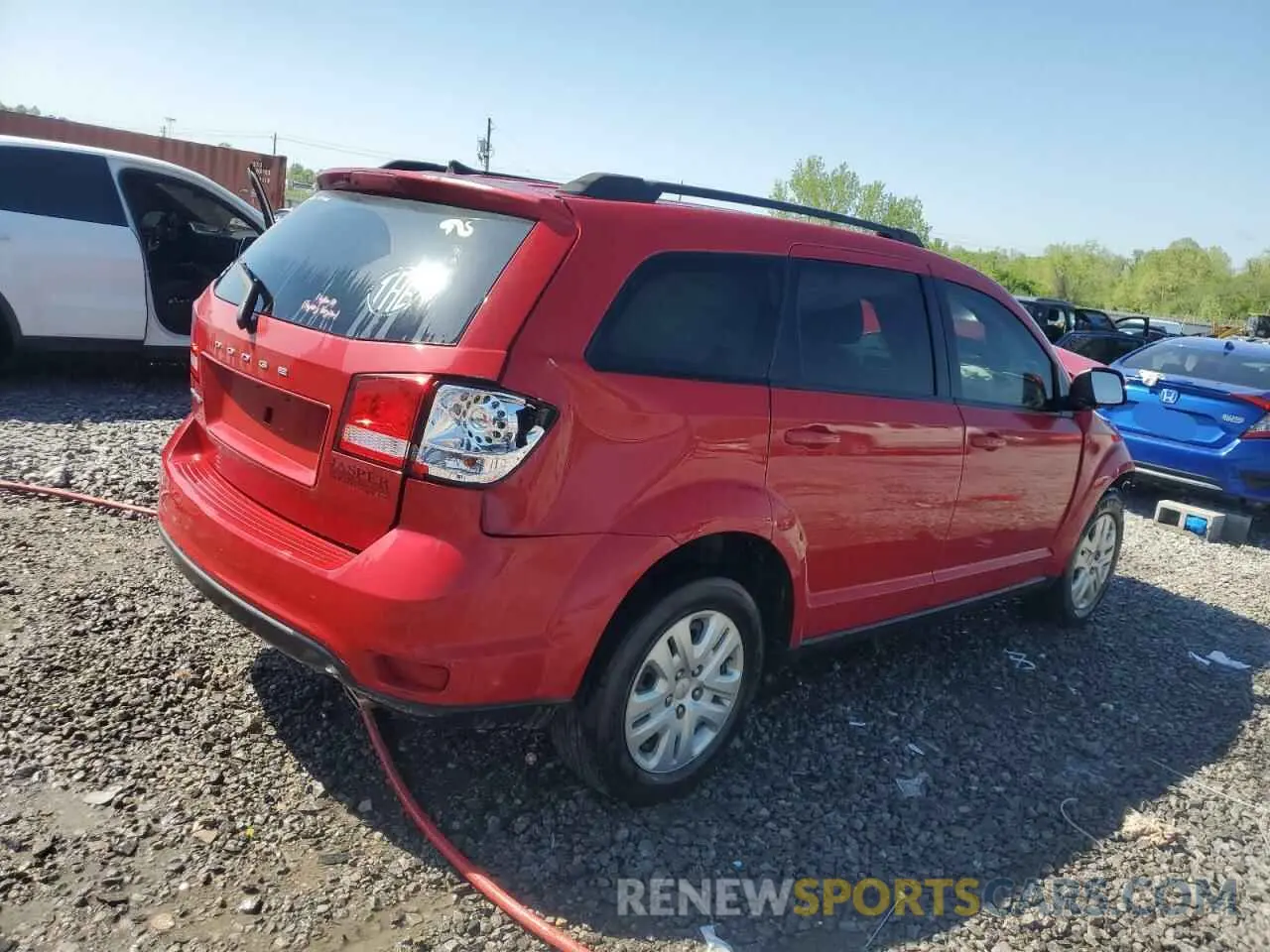 3 Фотография поврежденного автомобиля 3C4PDCBG2KT837773 DODGE JOURNEY 2019