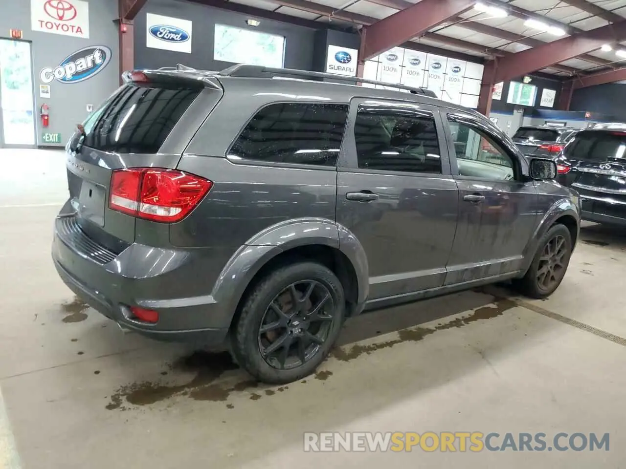 3 Photograph of a damaged car 3C4PDCBG4KT873206 DODGE JOURNEY 2019