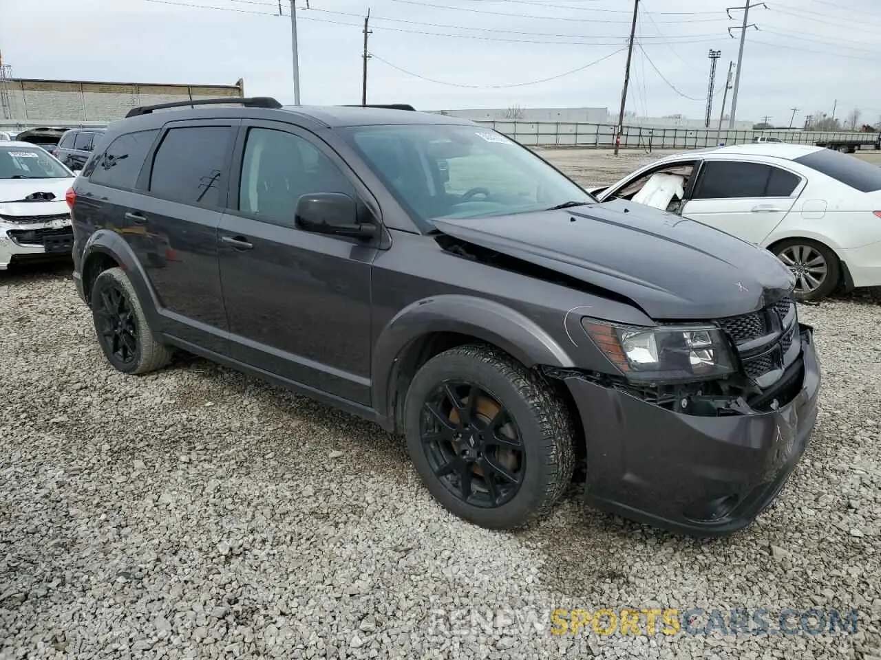 4 Фотография поврежденного автомобиля 3C4PDCBG5KT874901 DODGE JOURNEY 2019