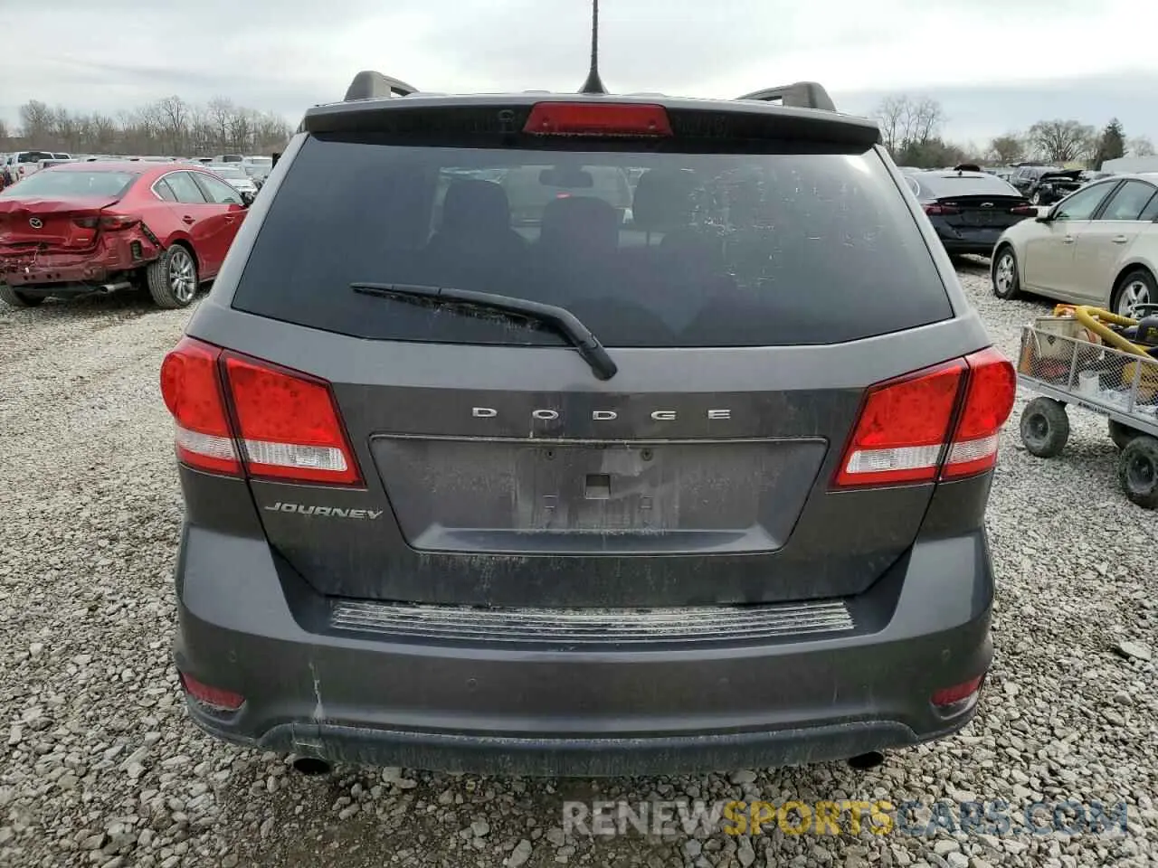 6 Фотография поврежденного автомобиля 3C4PDCBG5KT874901 DODGE JOURNEY 2019