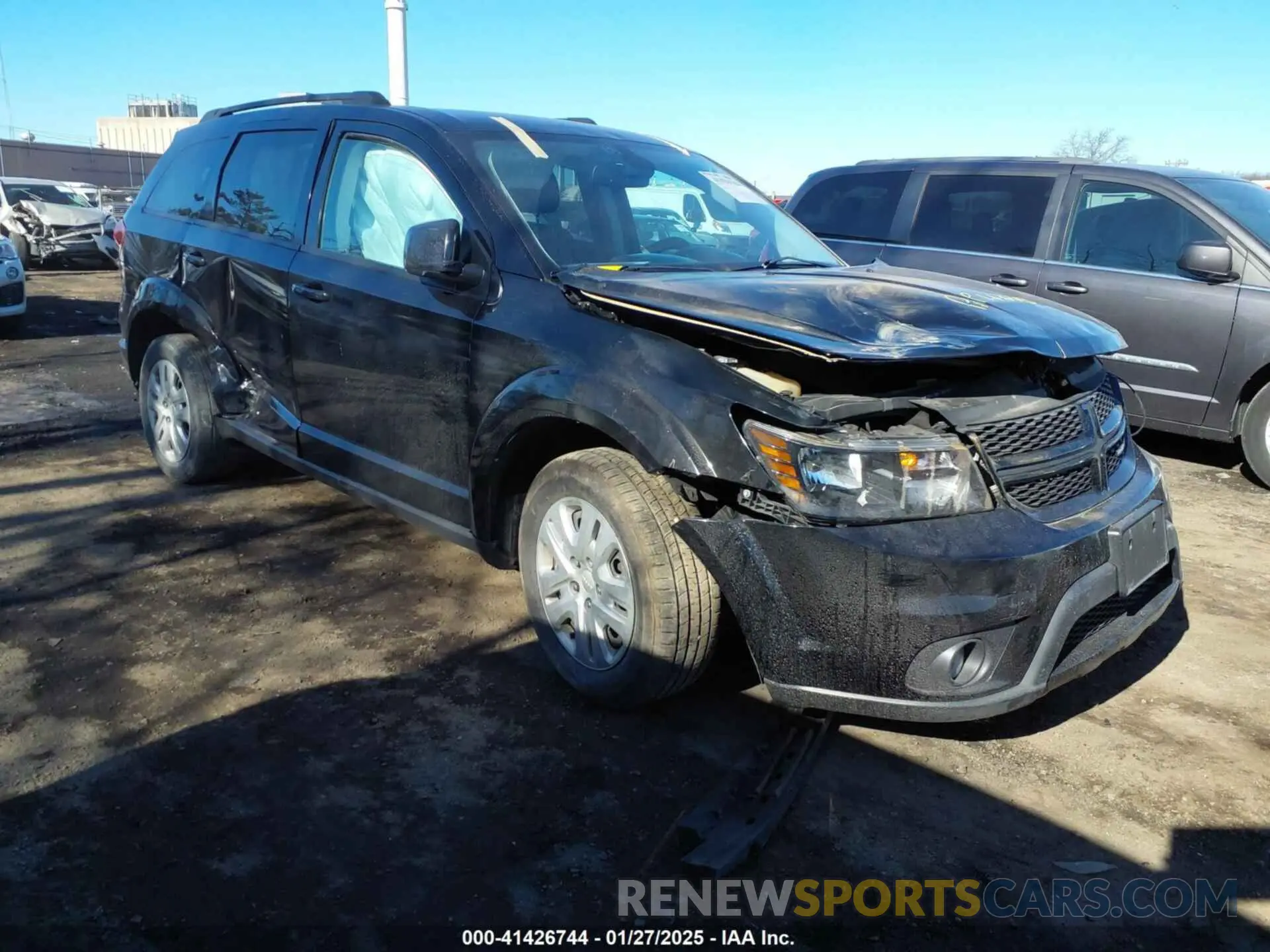 1 Фотография поврежденного автомобиля 3C4PDCBG6KT874924 DODGE JOURNEY 2019