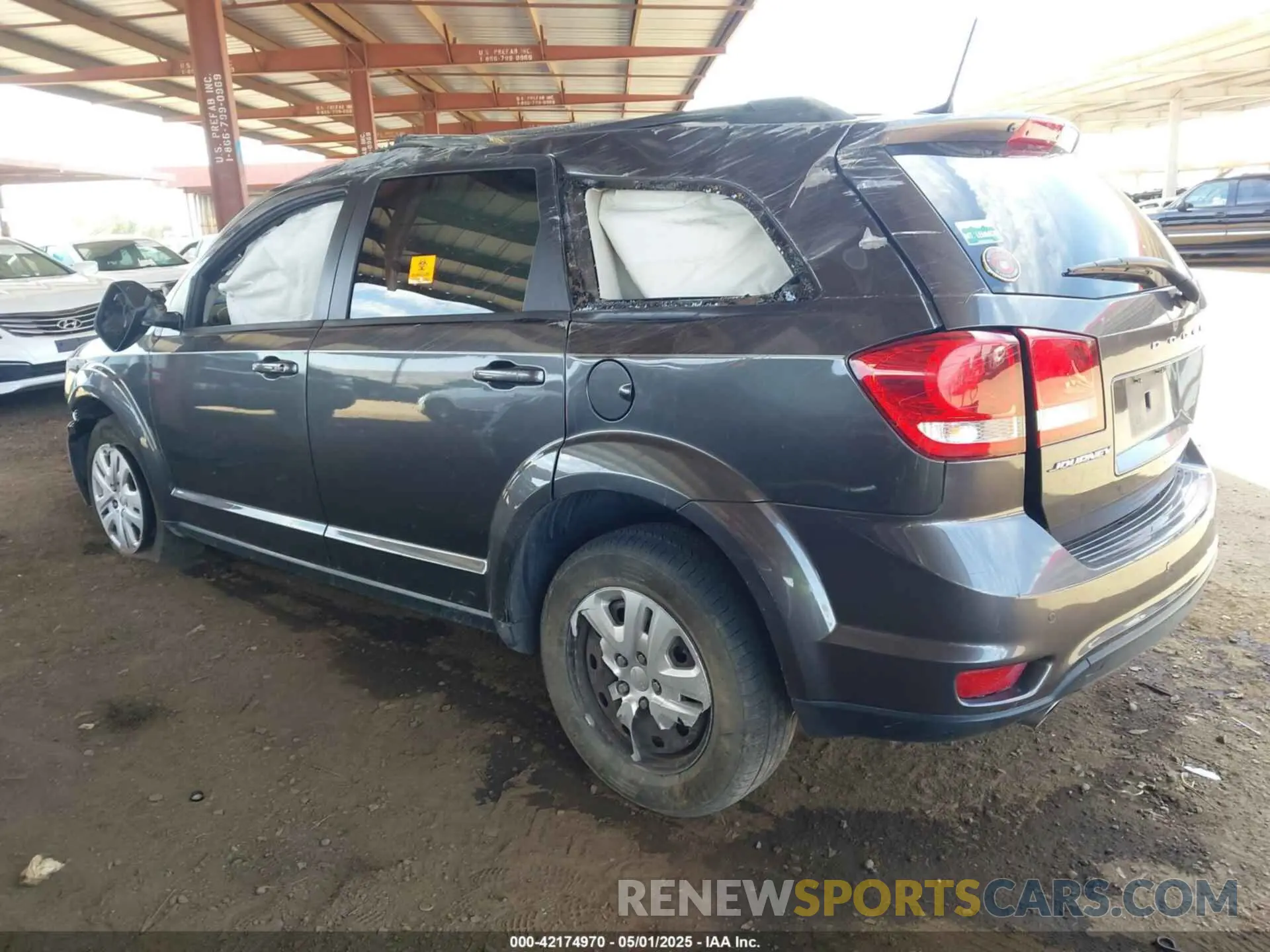 3 Фотография поврежденного автомобиля 3C4PDCBG9KT798938 DODGE JOURNEY 2019