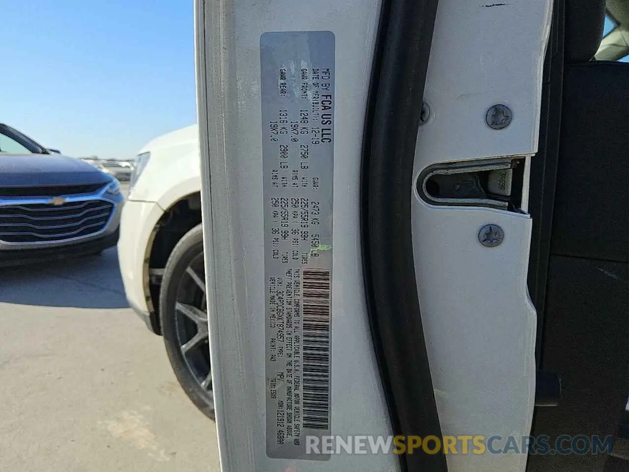12 Фотография поврежденного автомобиля 3C4PDCBGXKT874957 DODGE JOURNEY 2019
