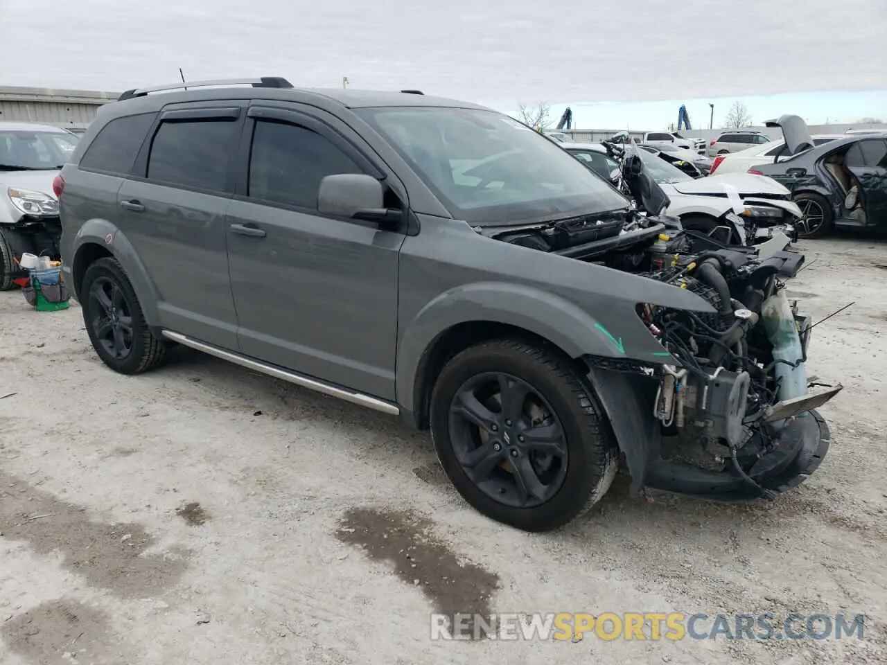 4 Фотография поврежденного автомобиля 3C4PDCGB6KT798800 DODGE JOURNEY 2019