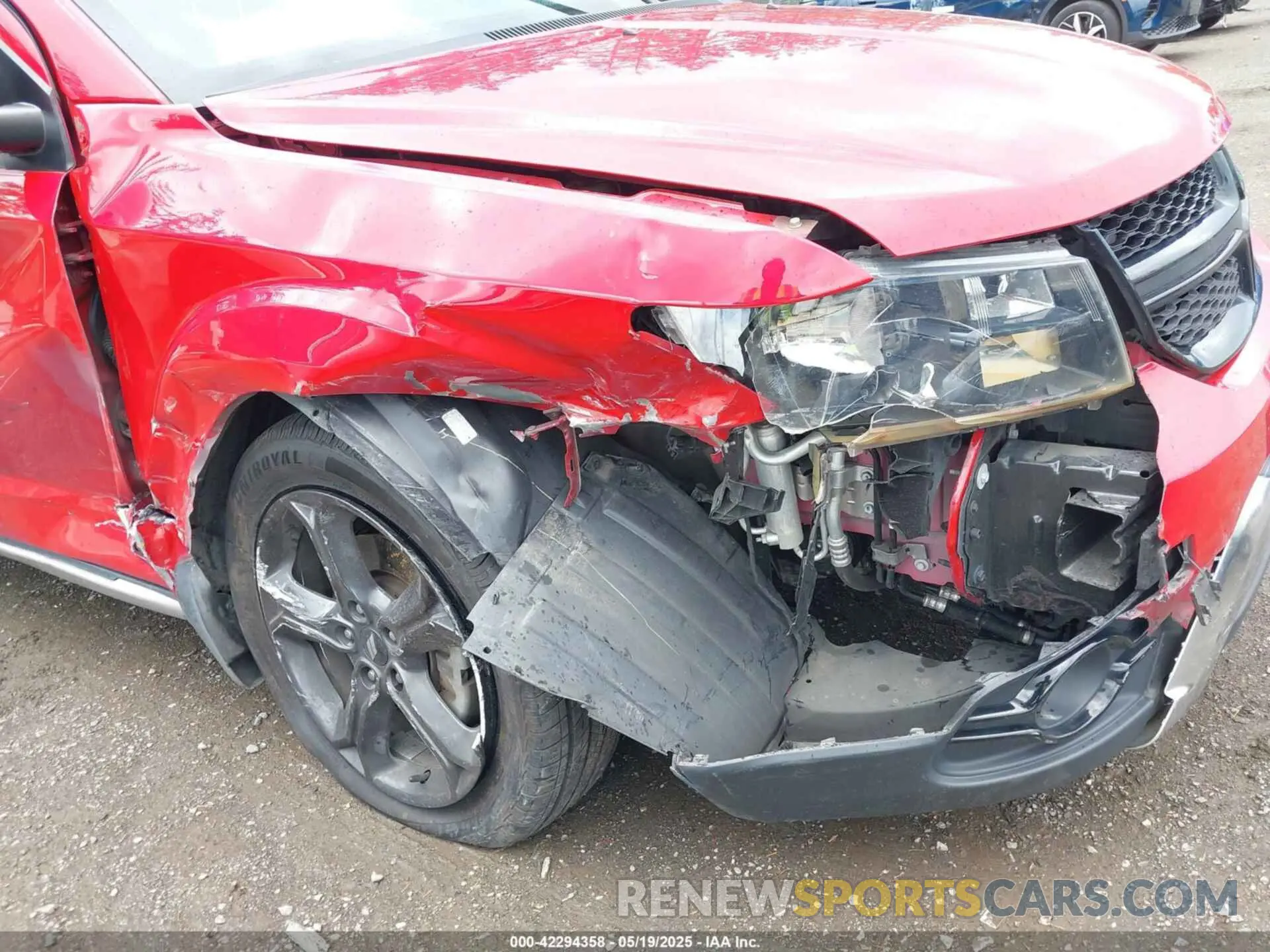 6 Фотография поврежденного автомобиля 3C4PDCGB7KT862438 DODGE JOURNEY 2019