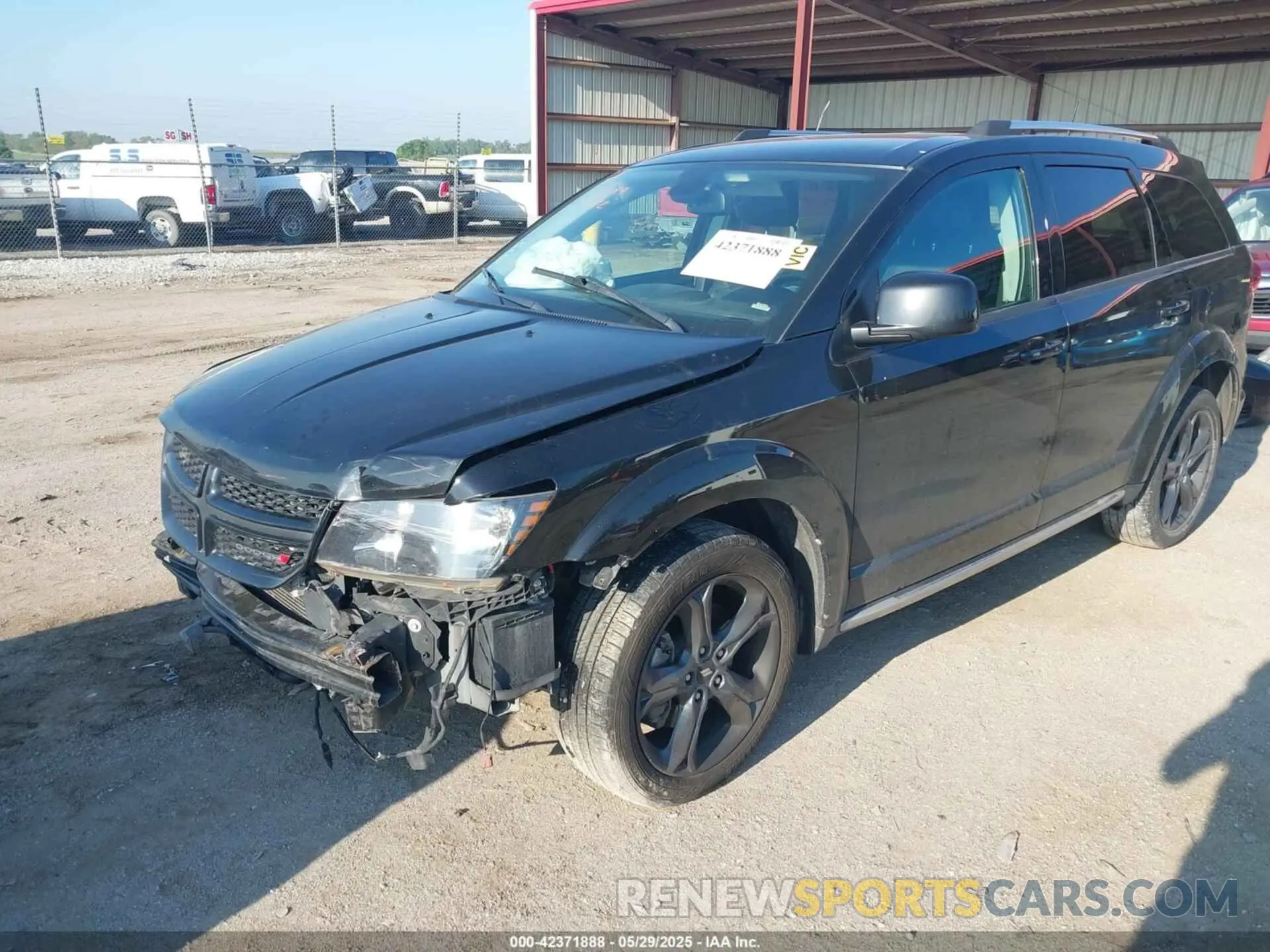 2 Фотография поврежденного автомобиля 3C4PDCGG1KT783147 DODGE JOURNEY 2019