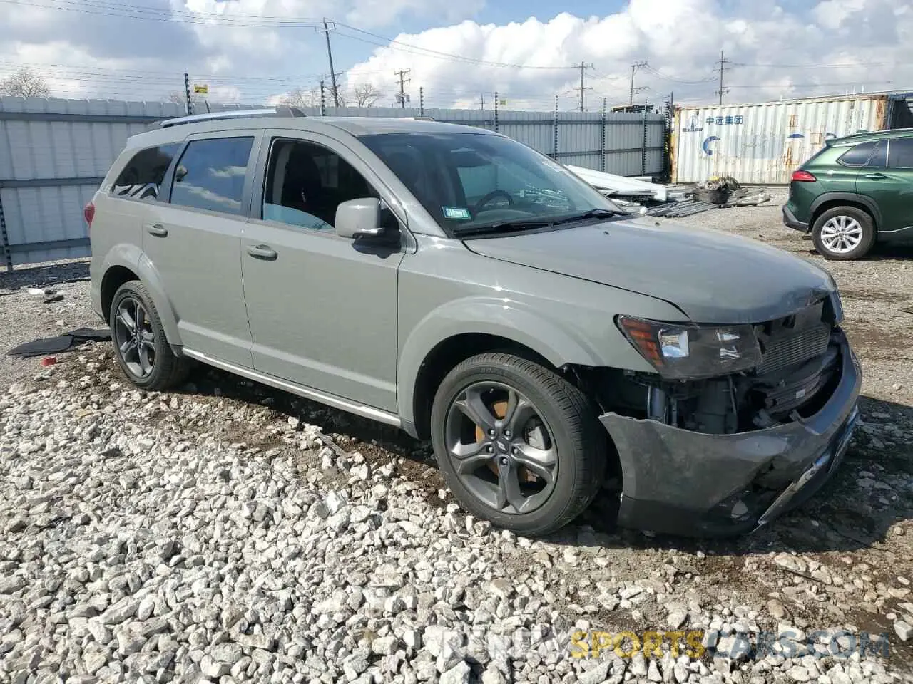 4 Photograph of a damaged car 3C4PDCGG1KT803607 DODGE JOURNEY 2019