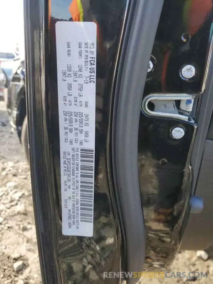 13 Photograph of a damaged car 3C4PDCGG2KT841301 DODGE JOURNEY 2019