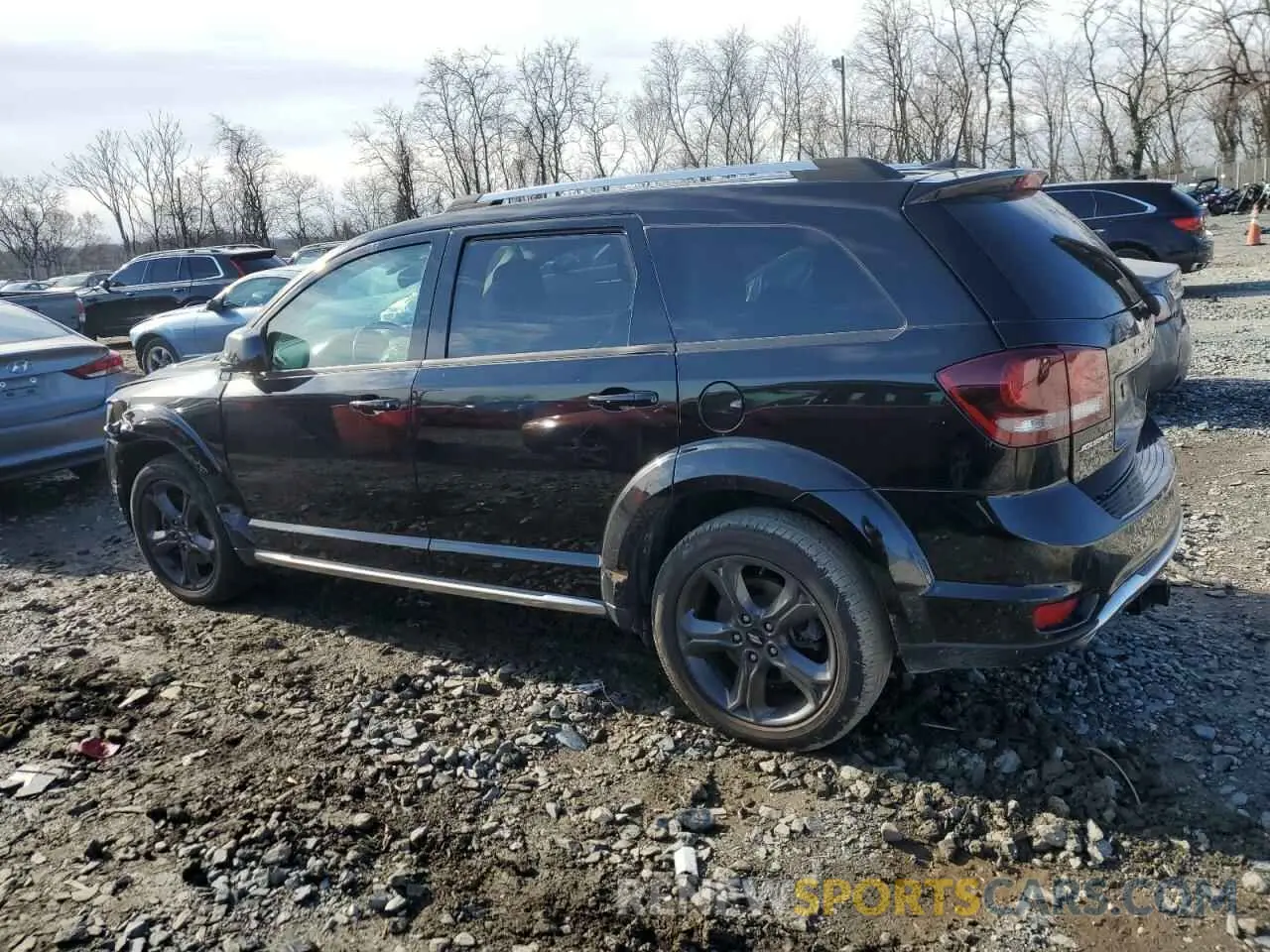 2 Photograph of a damaged car 3C4PDCGG2KT841301 DODGE JOURNEY 2019