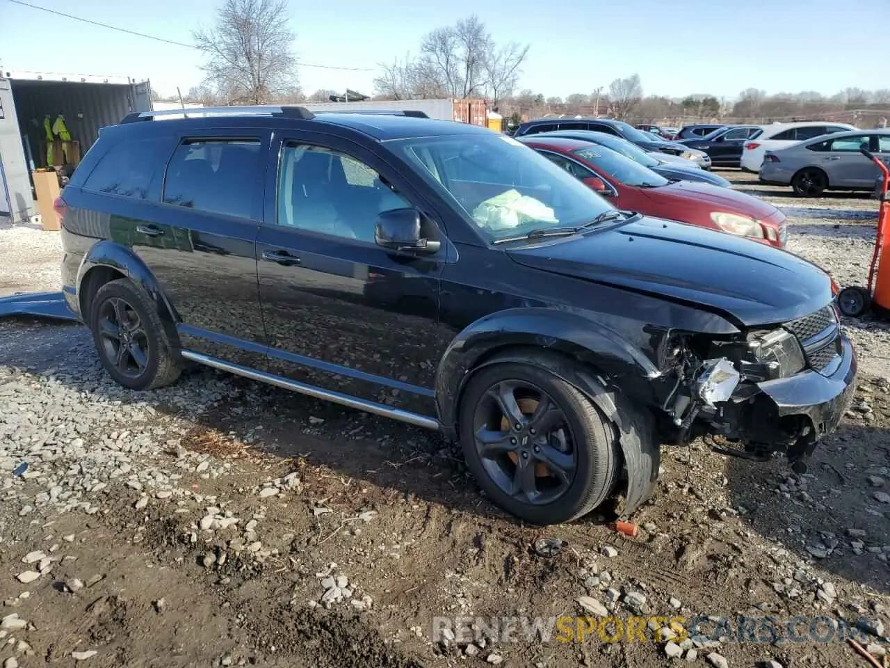 4 Photograph of a damaged car 3C4PDCGG2KT841301 DODGE JOURNEY 2019