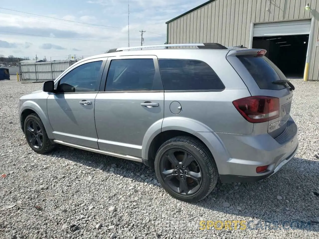 2 Photograph of a damaged car 3C4PDCGG6KT783192 DODGE JOURNEY 2019