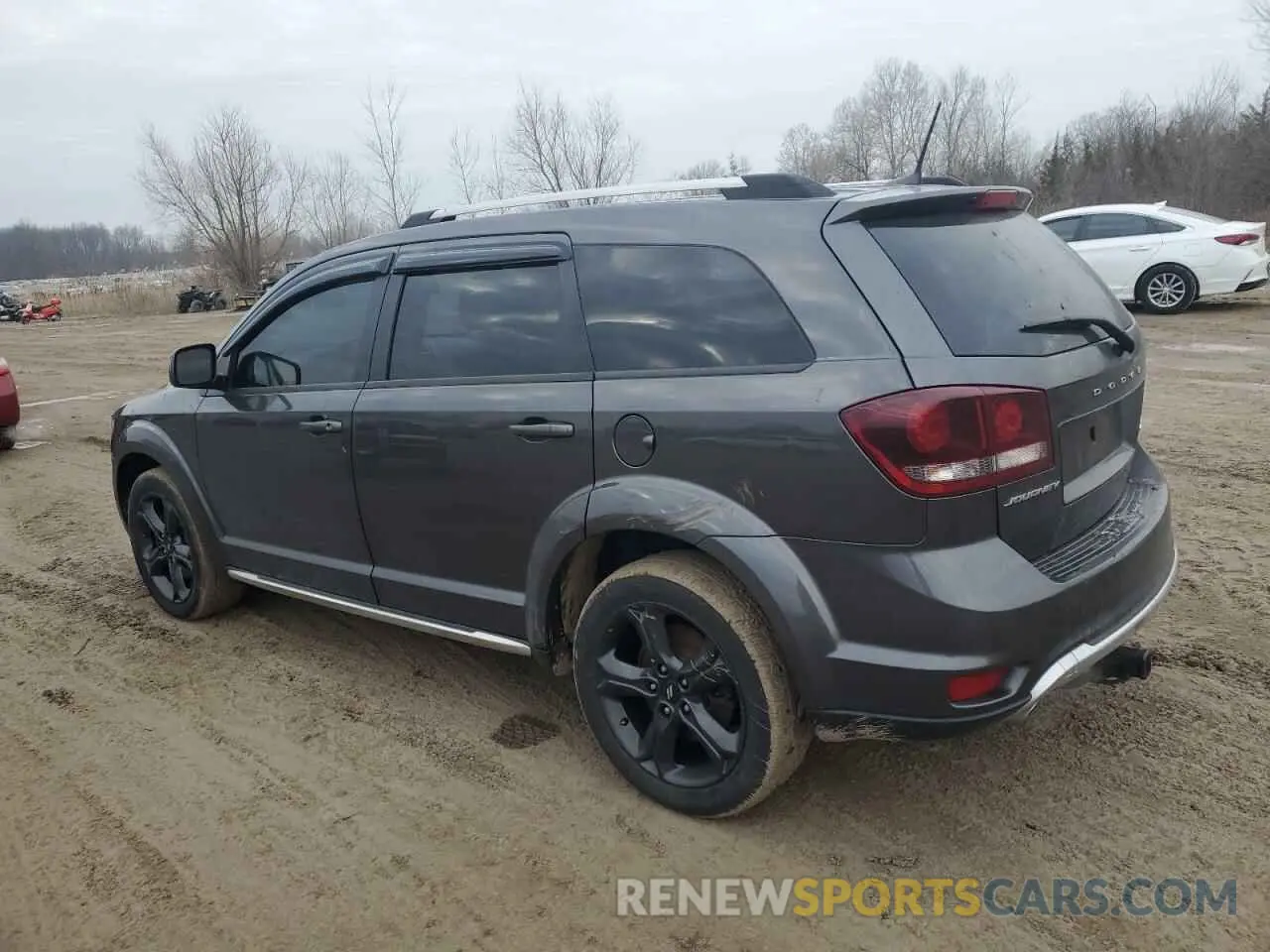 2 Фотография поврежденного автомобиля 3C4PDCGG7KT783170 DODGE JOURNEY 2019
