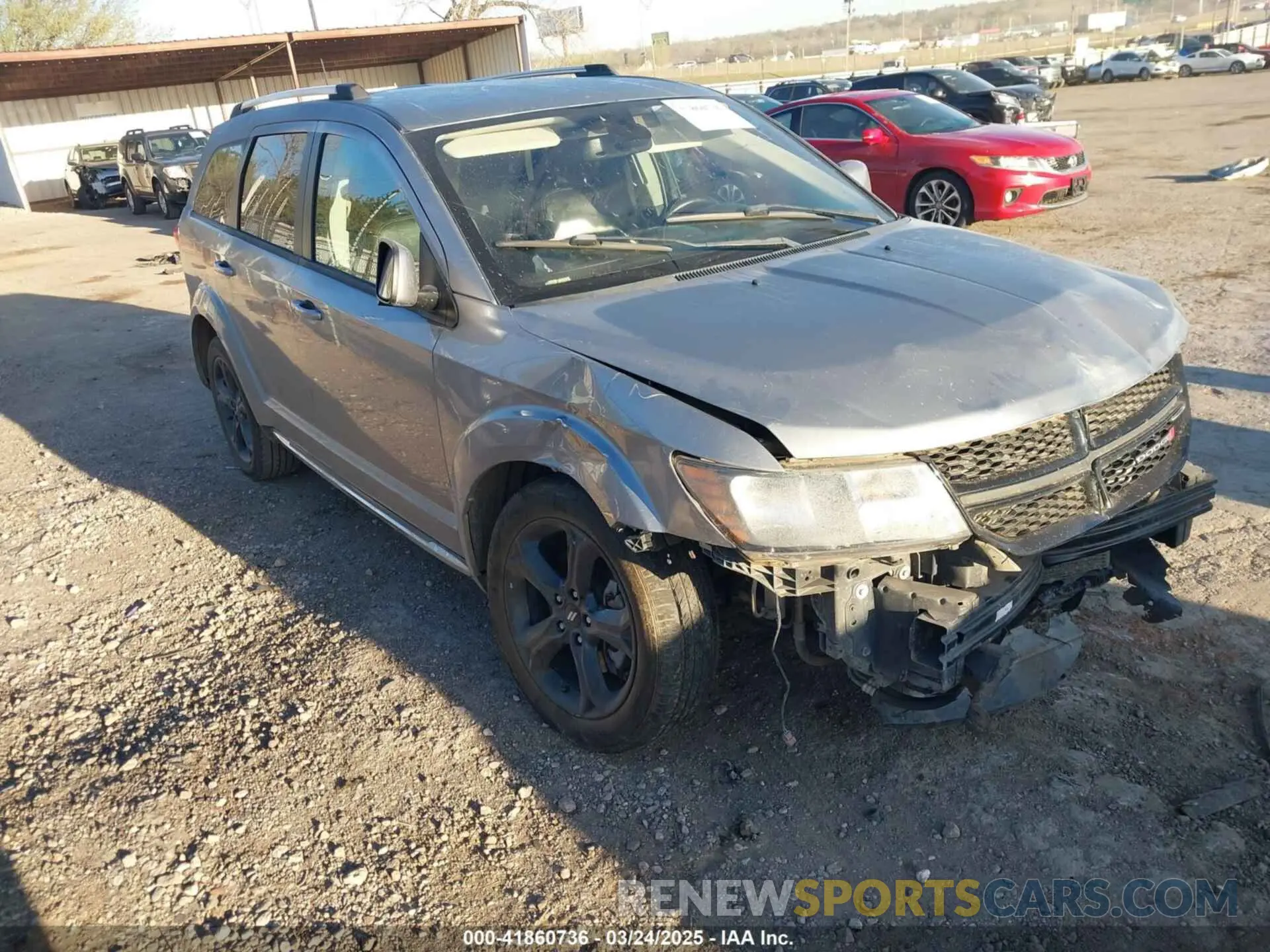 1 Фотография поврежденного автомобиля 3C4PDCGG8KT763560 DODGE JOURNEY 2019