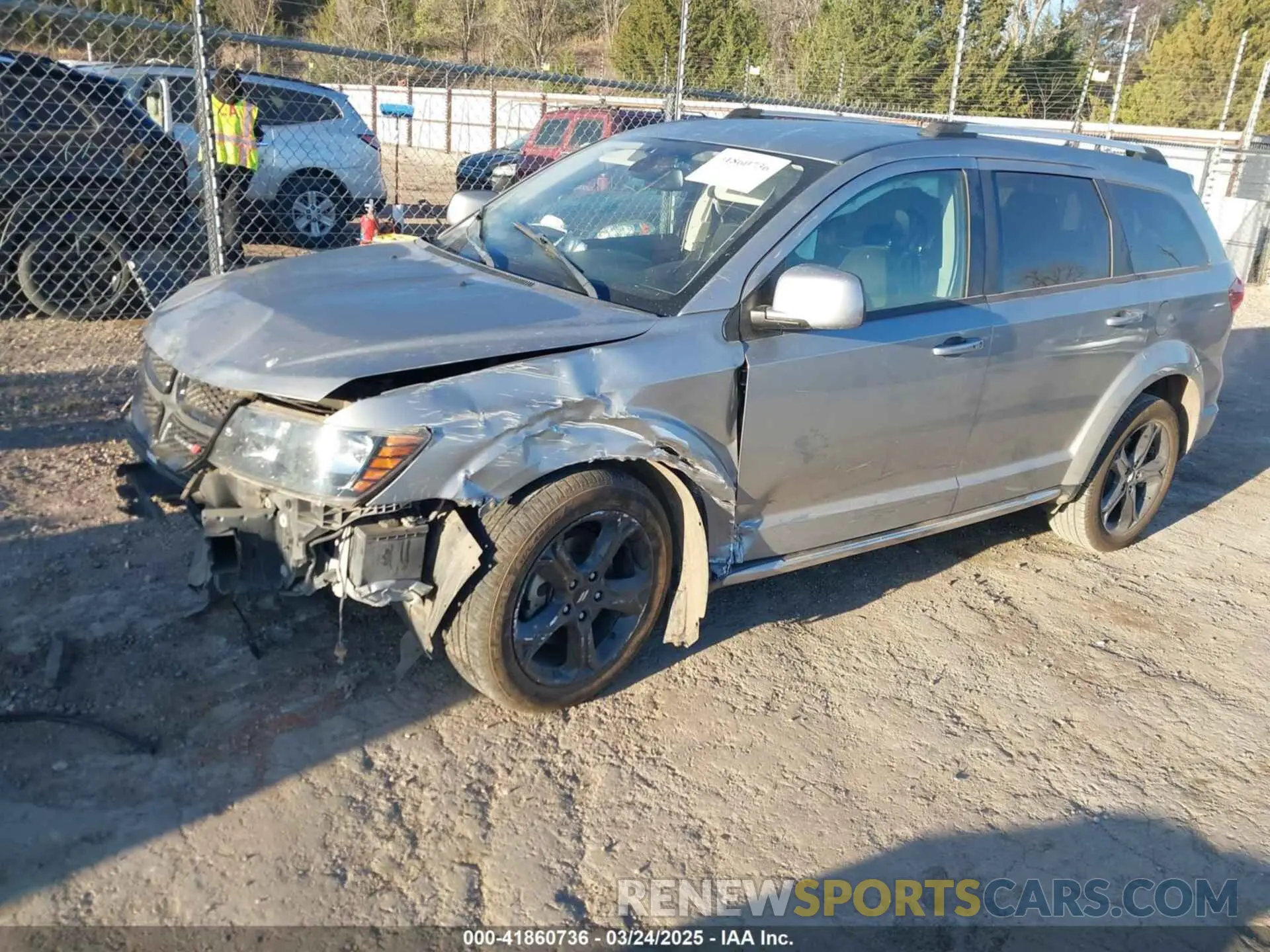 2 Фотография поврежденного автомобиля 3C4PDCGG8KT763560 DODGE JOURNEY 2019