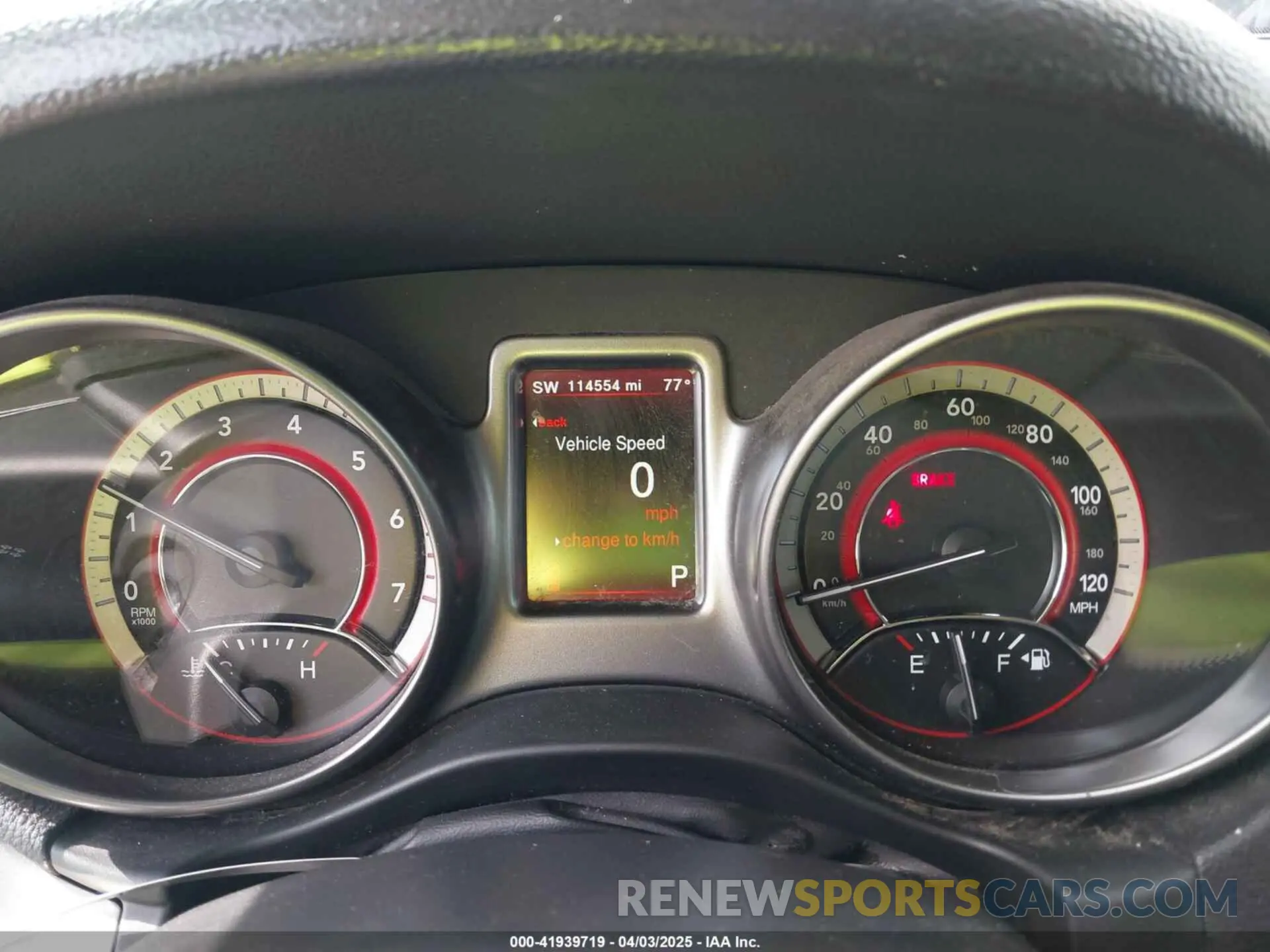 7 Photograph of a damaged car 3C4PDCGG9KT717655 DODGE JOURNEY 2019