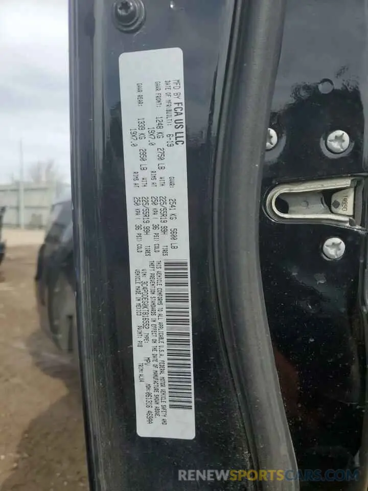 13 Фотография поврежденного автомобиля 3C4PDDEG0KT816552 DODGE JOURNEY 2019
