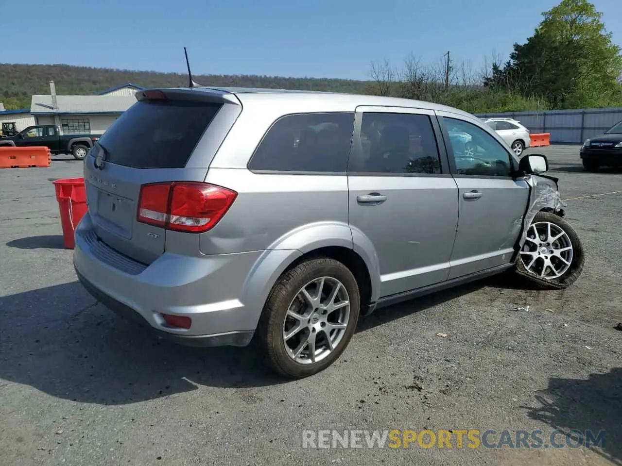 3 Photograph of a damaged car 3C4PDDEG2KT738856 DODGE JOURNEY 2019